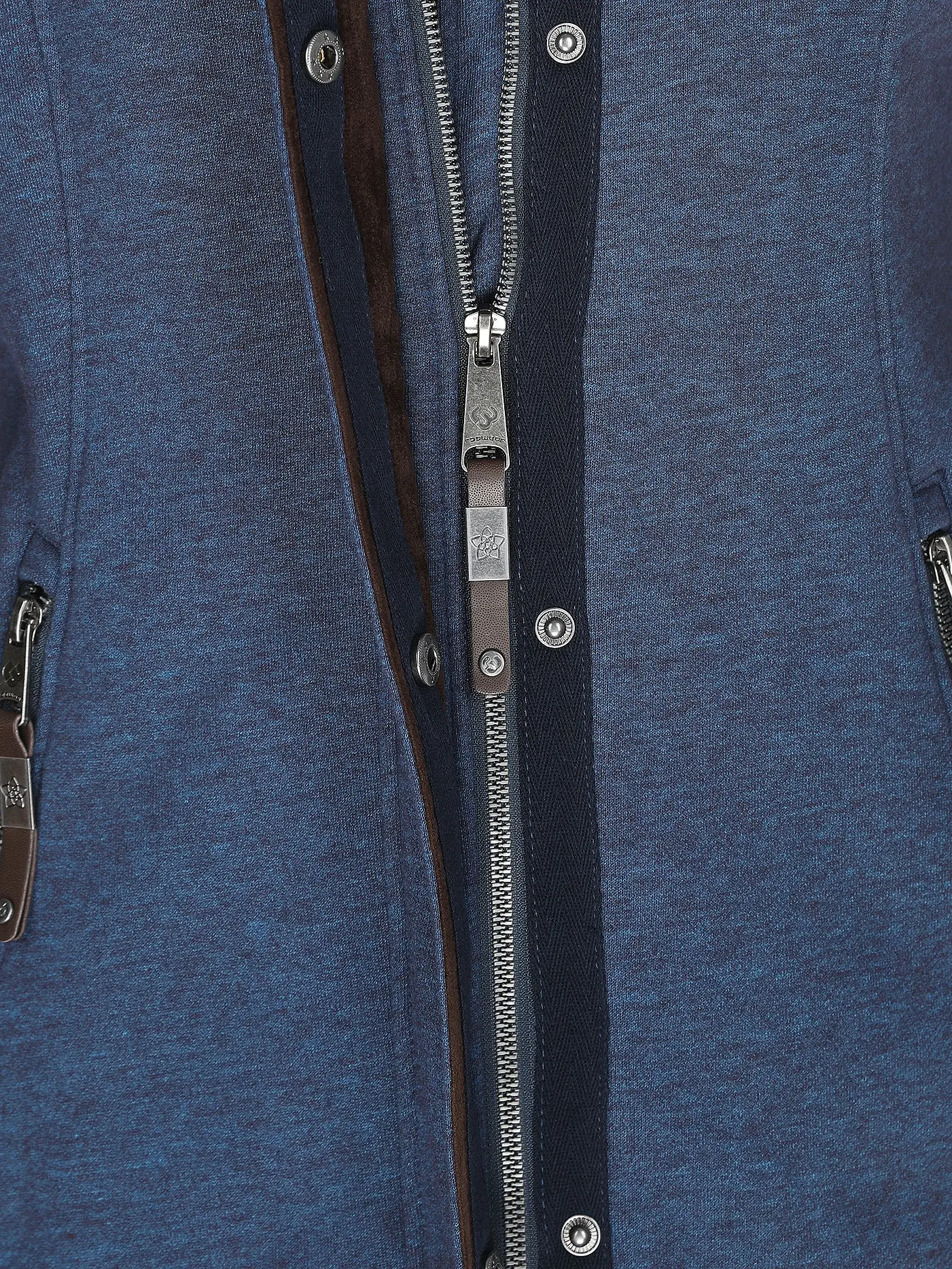 RAGWEAR | Sweatjacke LONG LETRICE | blau
