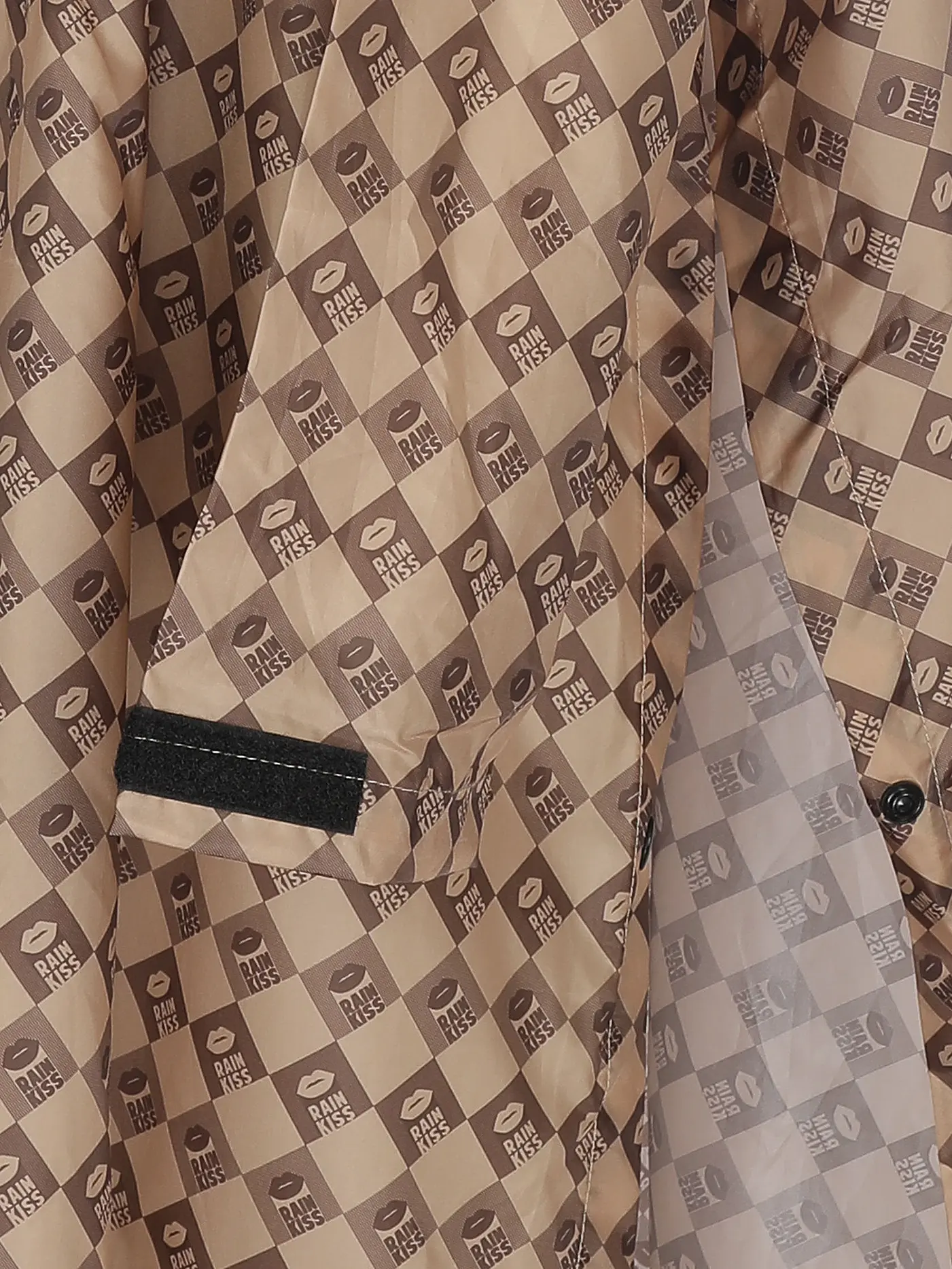 RAINKISS | Regenjacke - Regenponcho Damir | braun