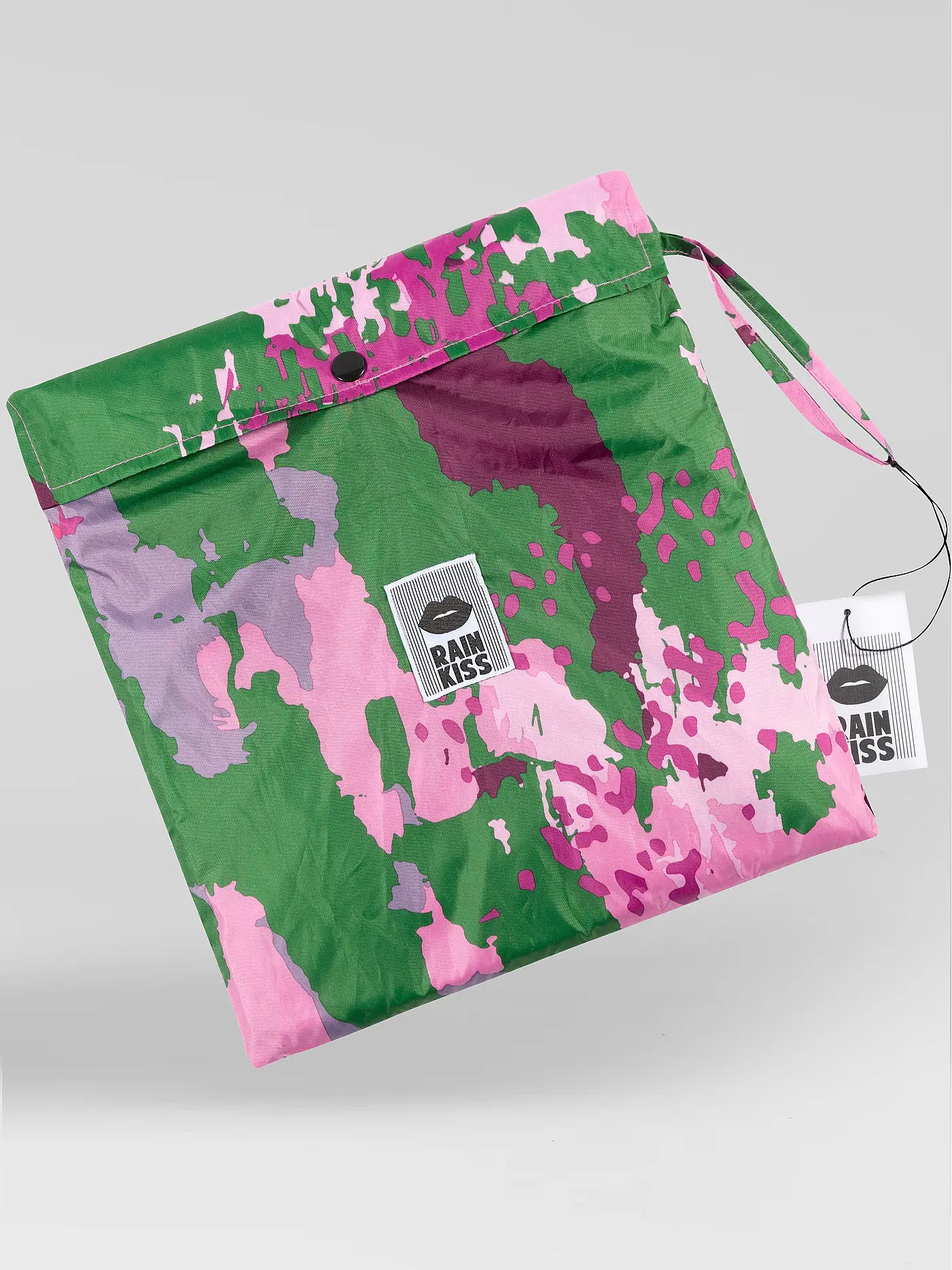 RAINKISS | Regenjacke - Regenponcho Digi Spring Camo | bunt