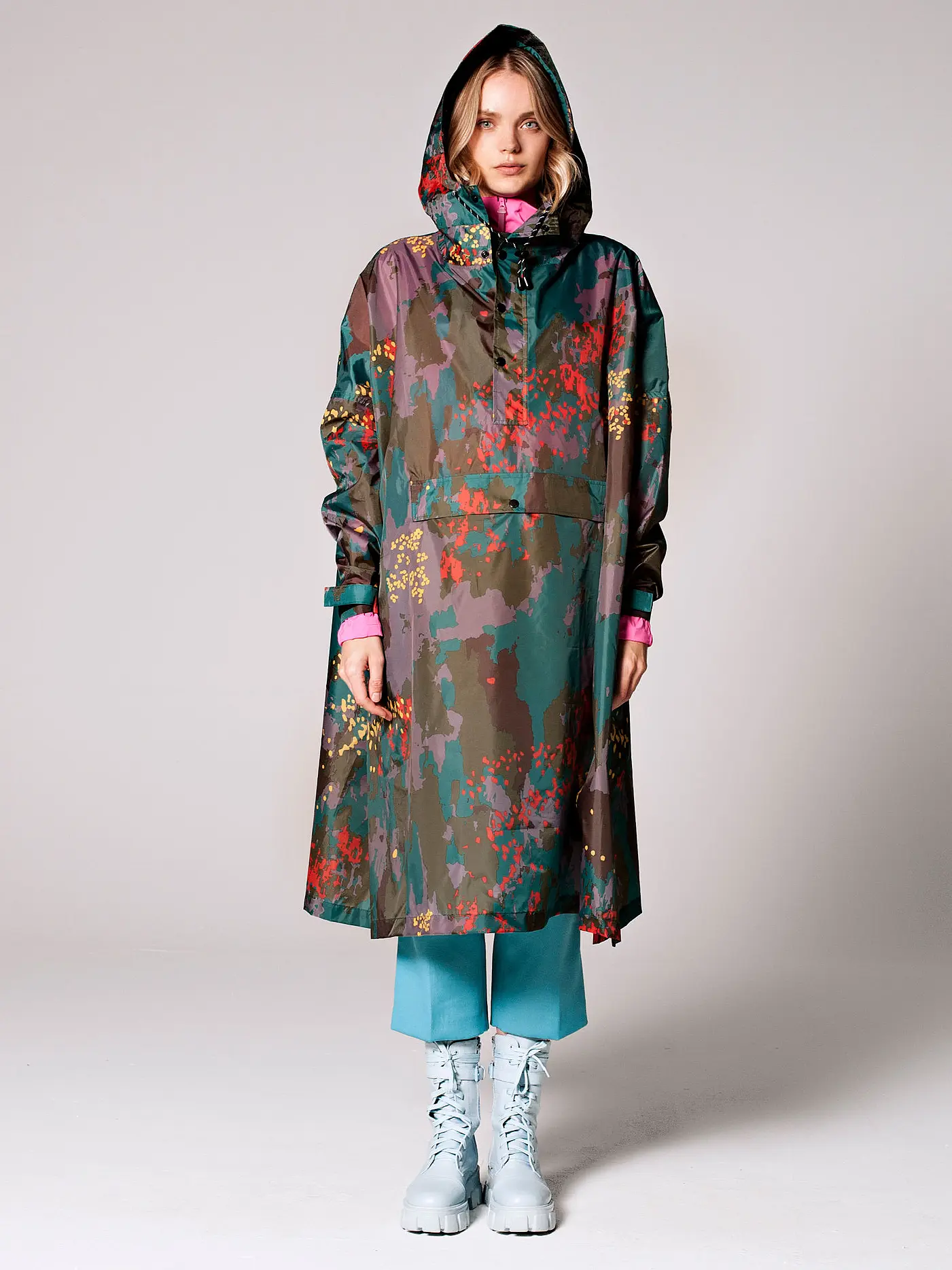 RAINKISS | Regenjacke - Regenponcho Forest | bunt