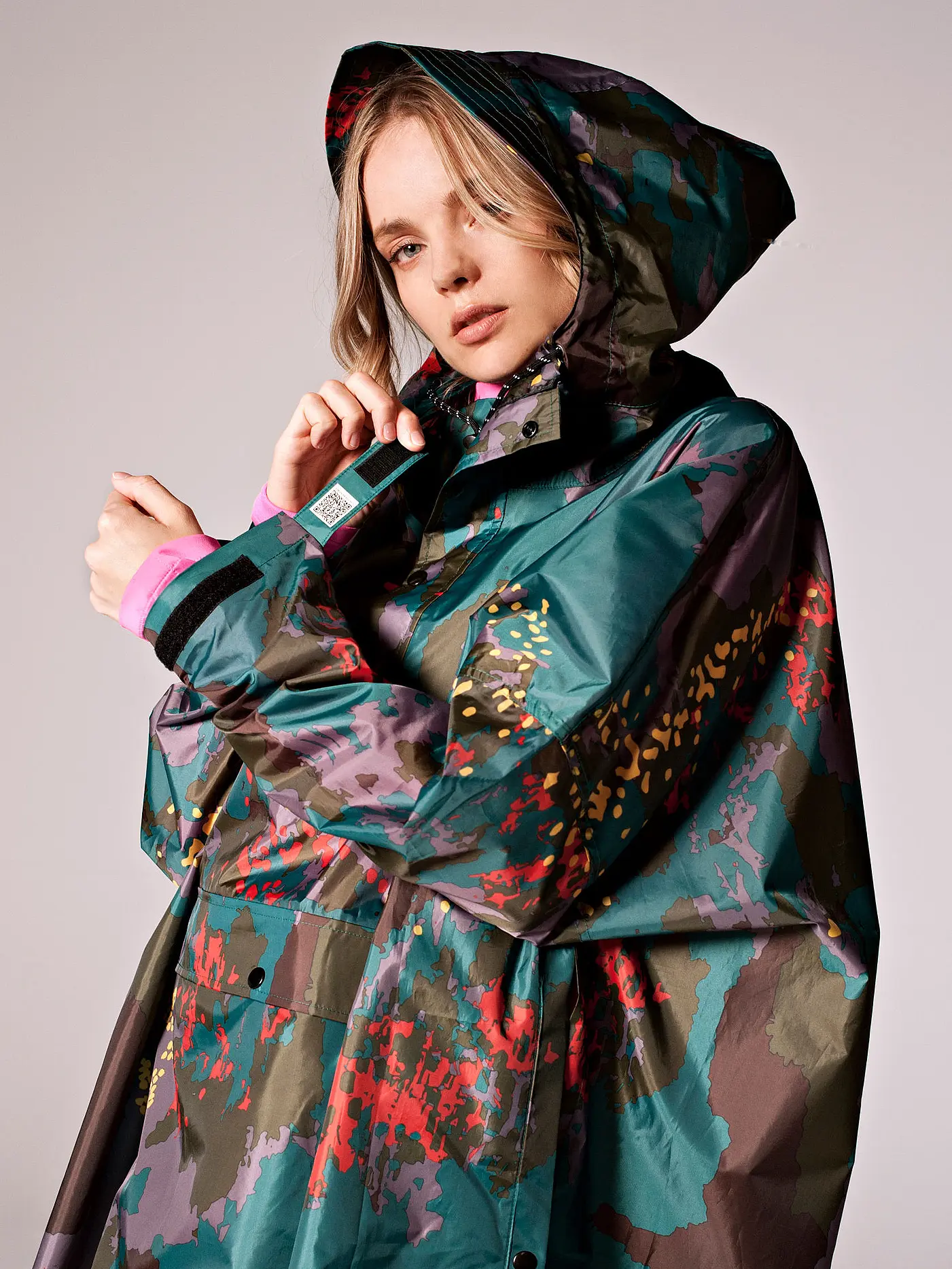 RAINKISS | Regenjacke - Regenponcho Forest | bunt