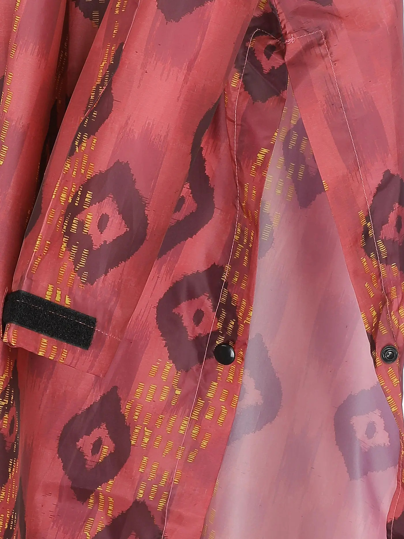 RAINKISS | Regenjacke - Regenponcho Ikat | rot