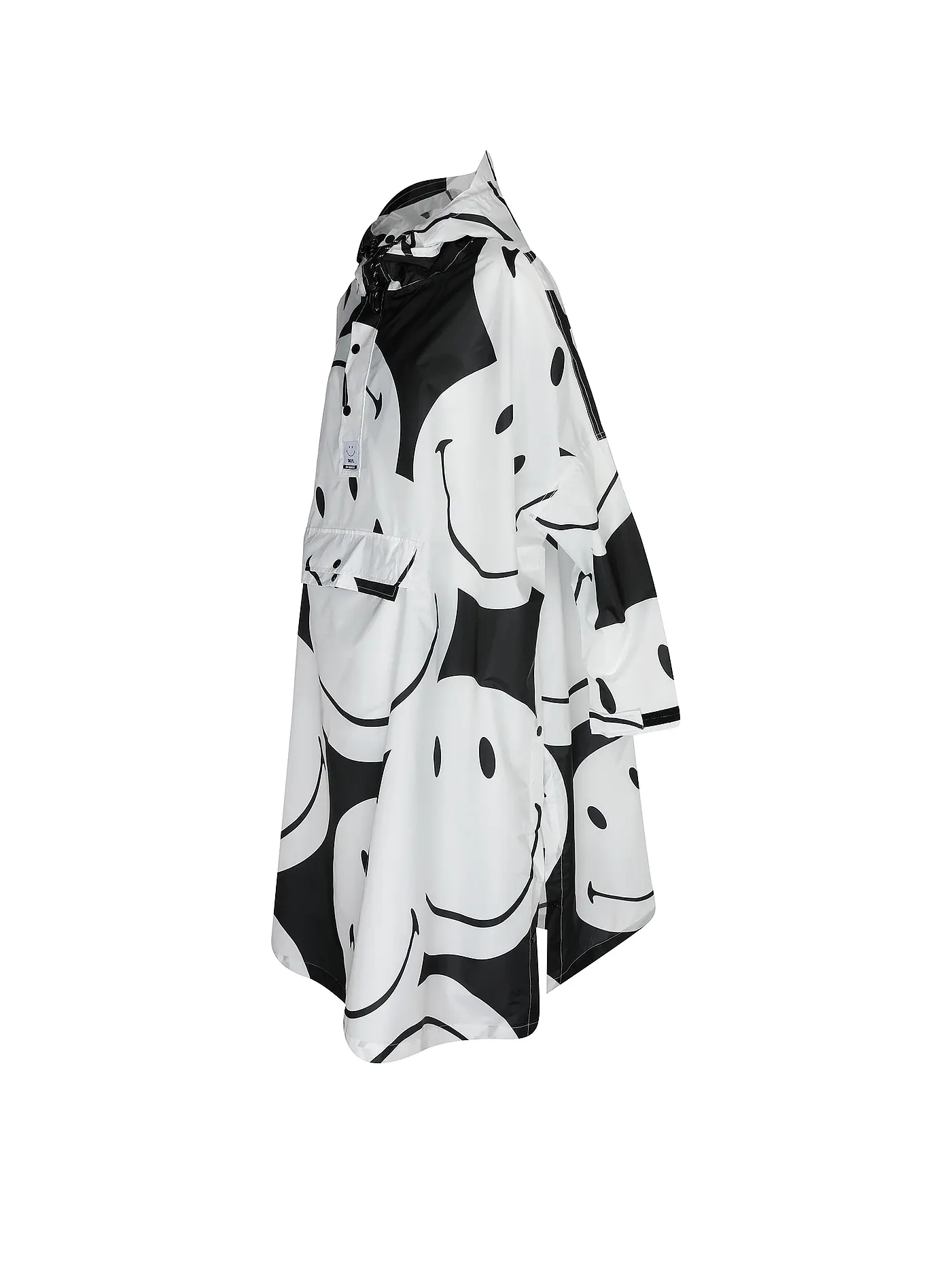 RAINKISS | Regenjacke - Regenponcho PANDA SMILEY | weiss
