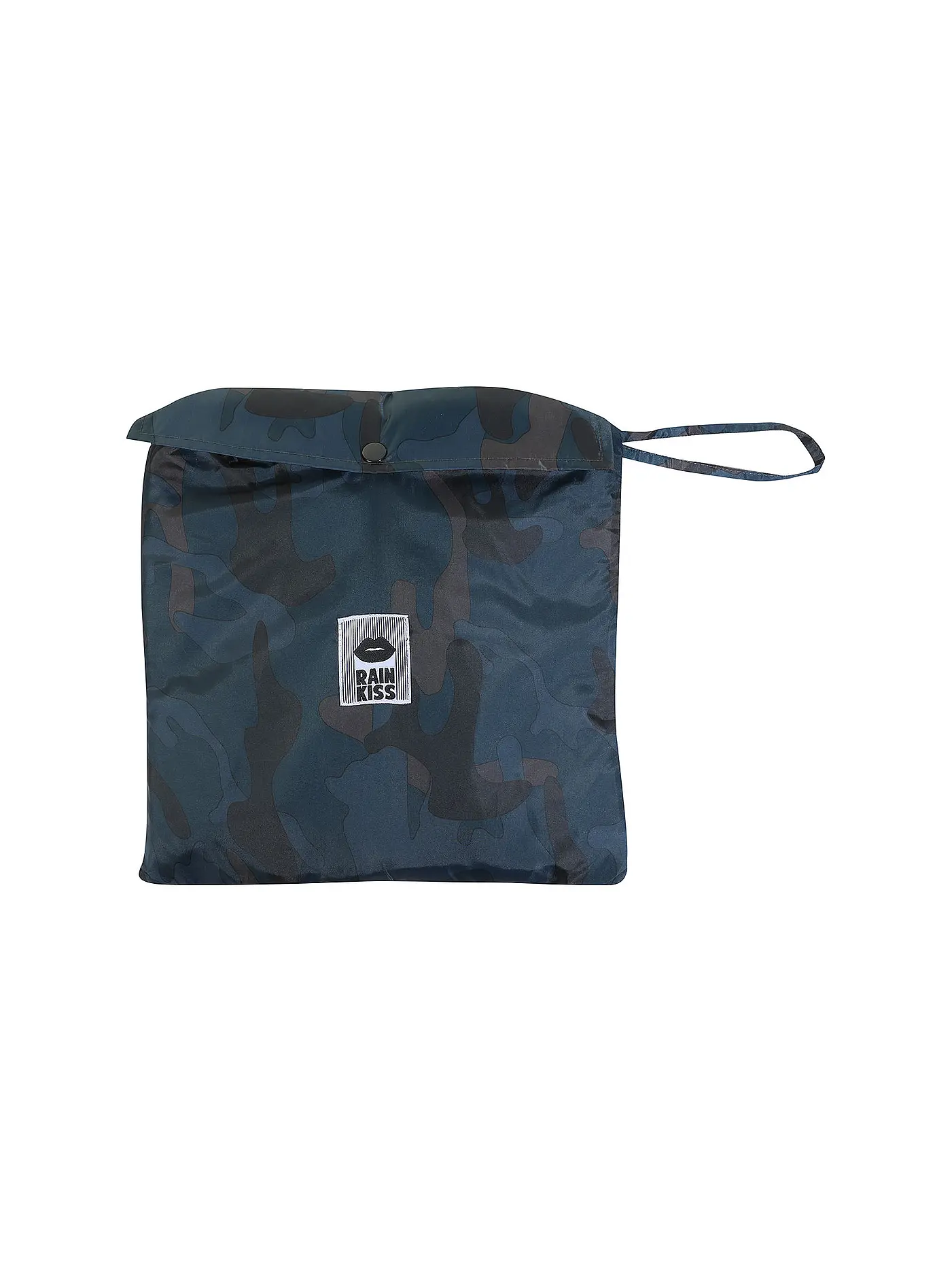RAINKISS | Regenjacke - Regenponcho Storm Camo | schwarz