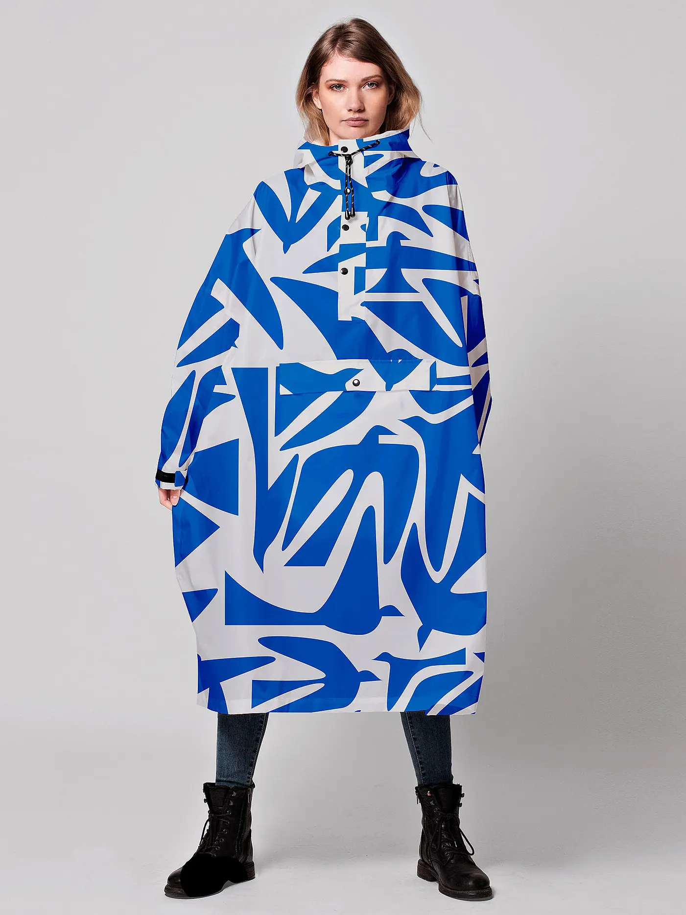 RAINKISS | Regenjacke - Regenponcho TIMO KUILDER | blau
