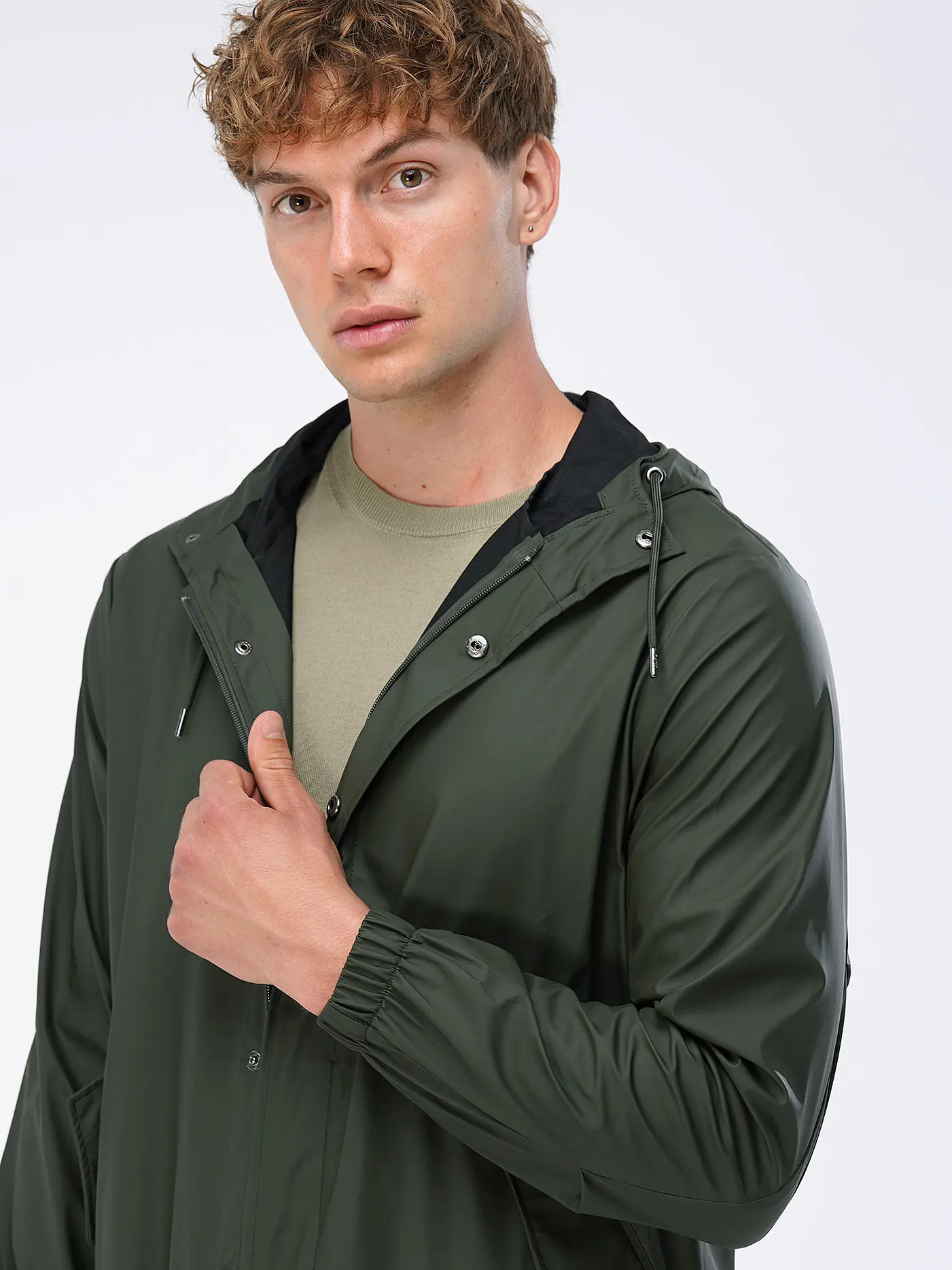RAINS | Parka - Regenjacke | dunkelgrün