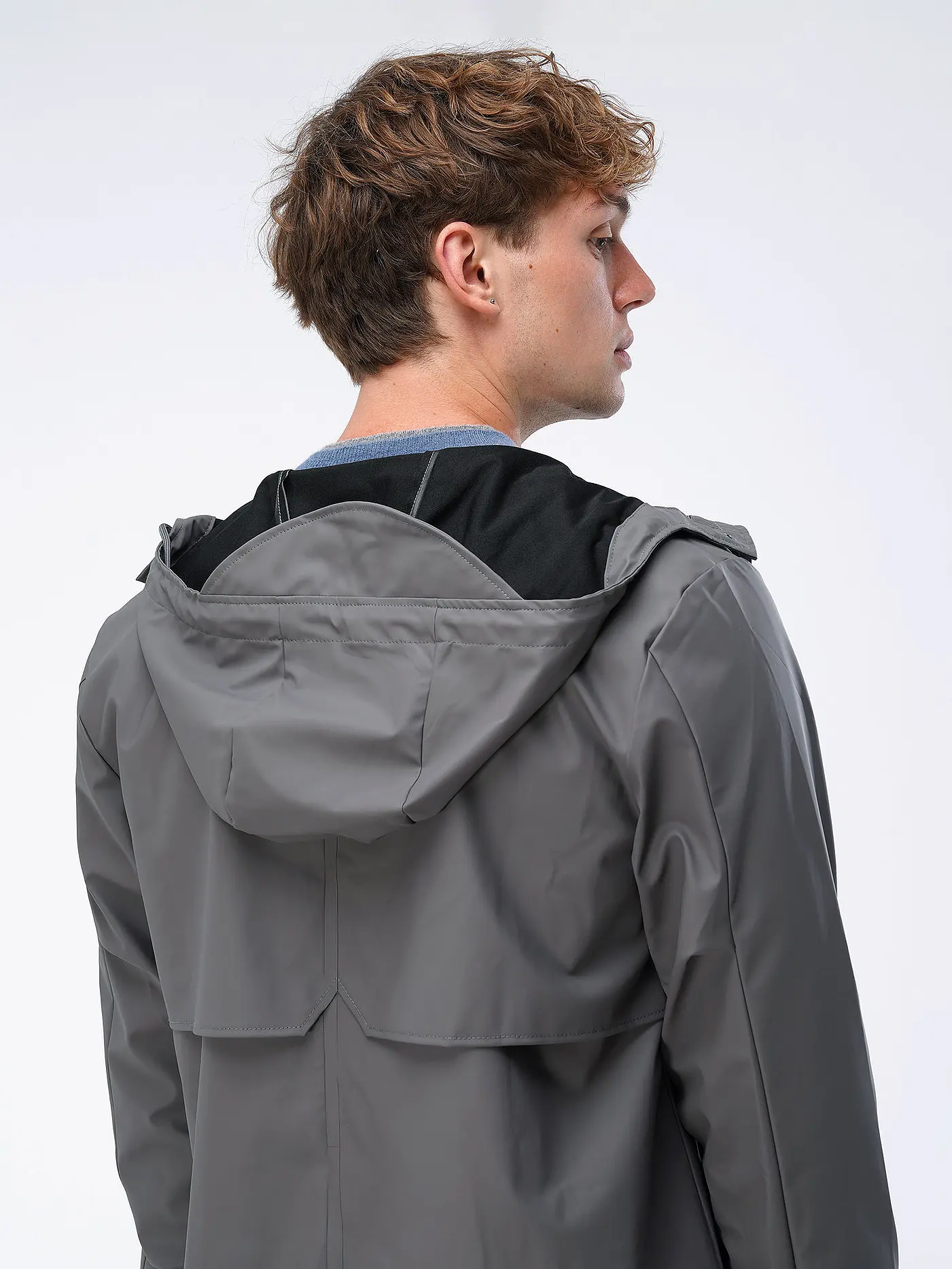 RAINS | Parka - Regenjacke | grau