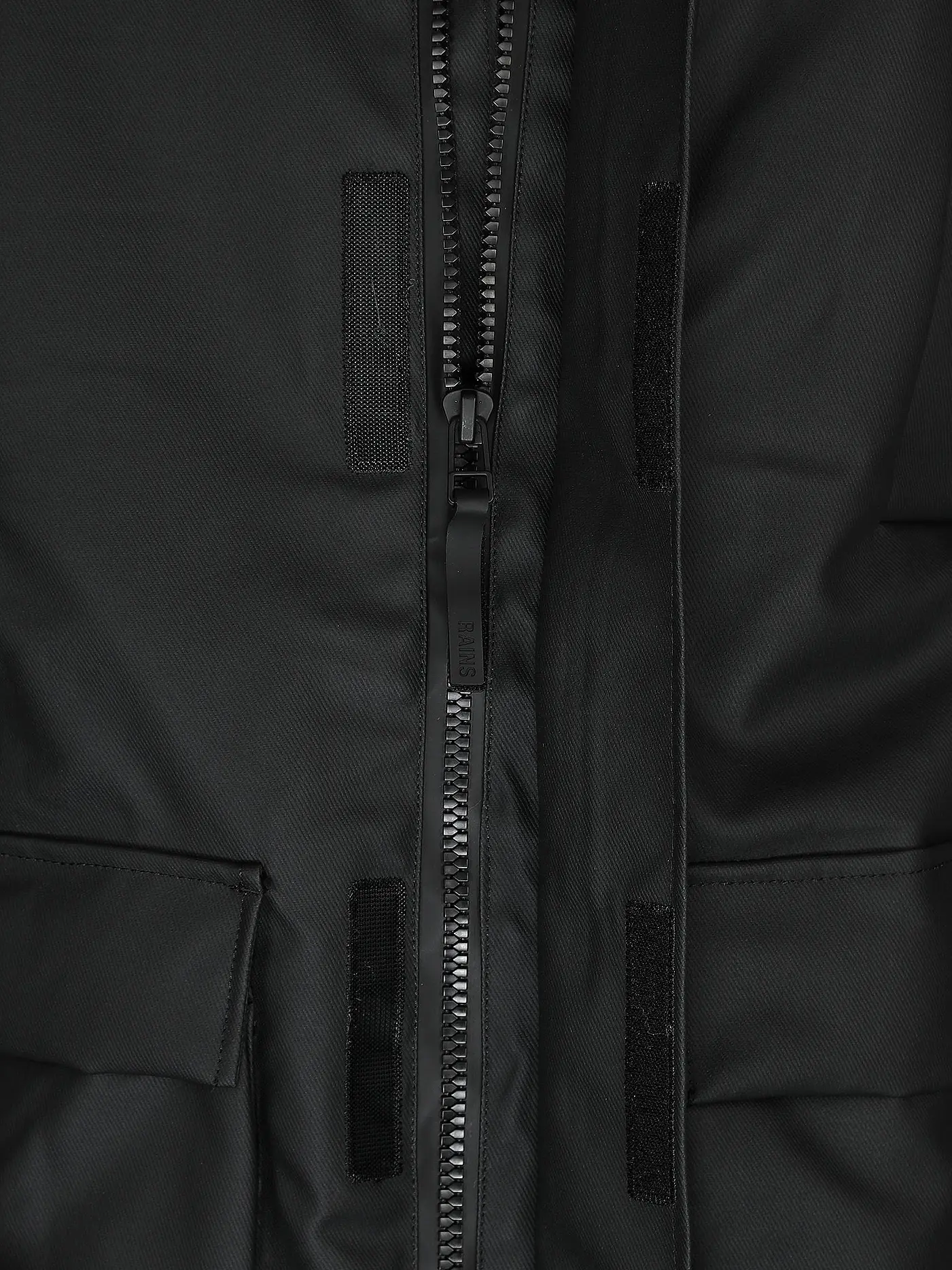 RAINS | Parka GLACIAL | schwarz