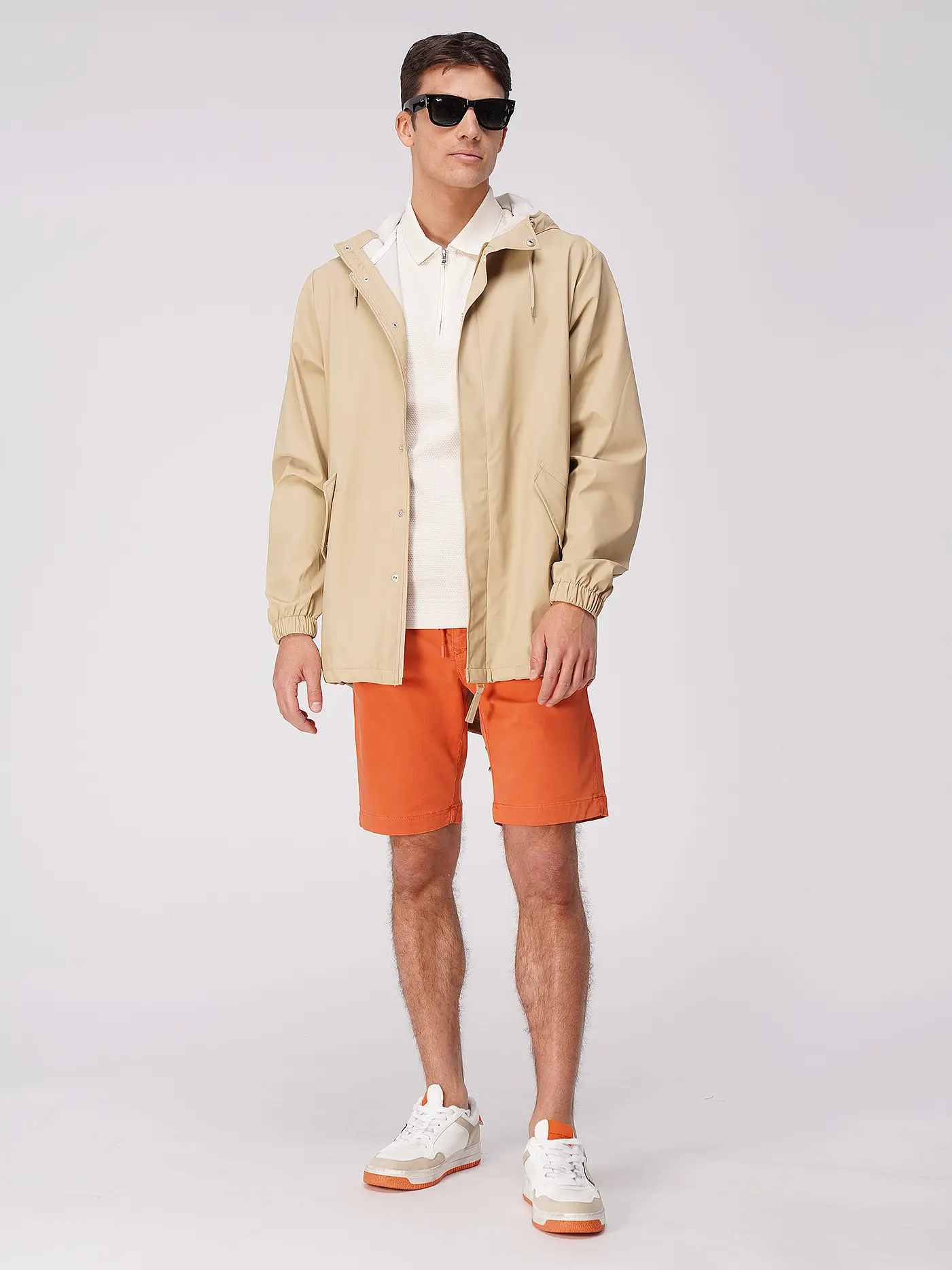 RAINS | Regenjacke  | beige
