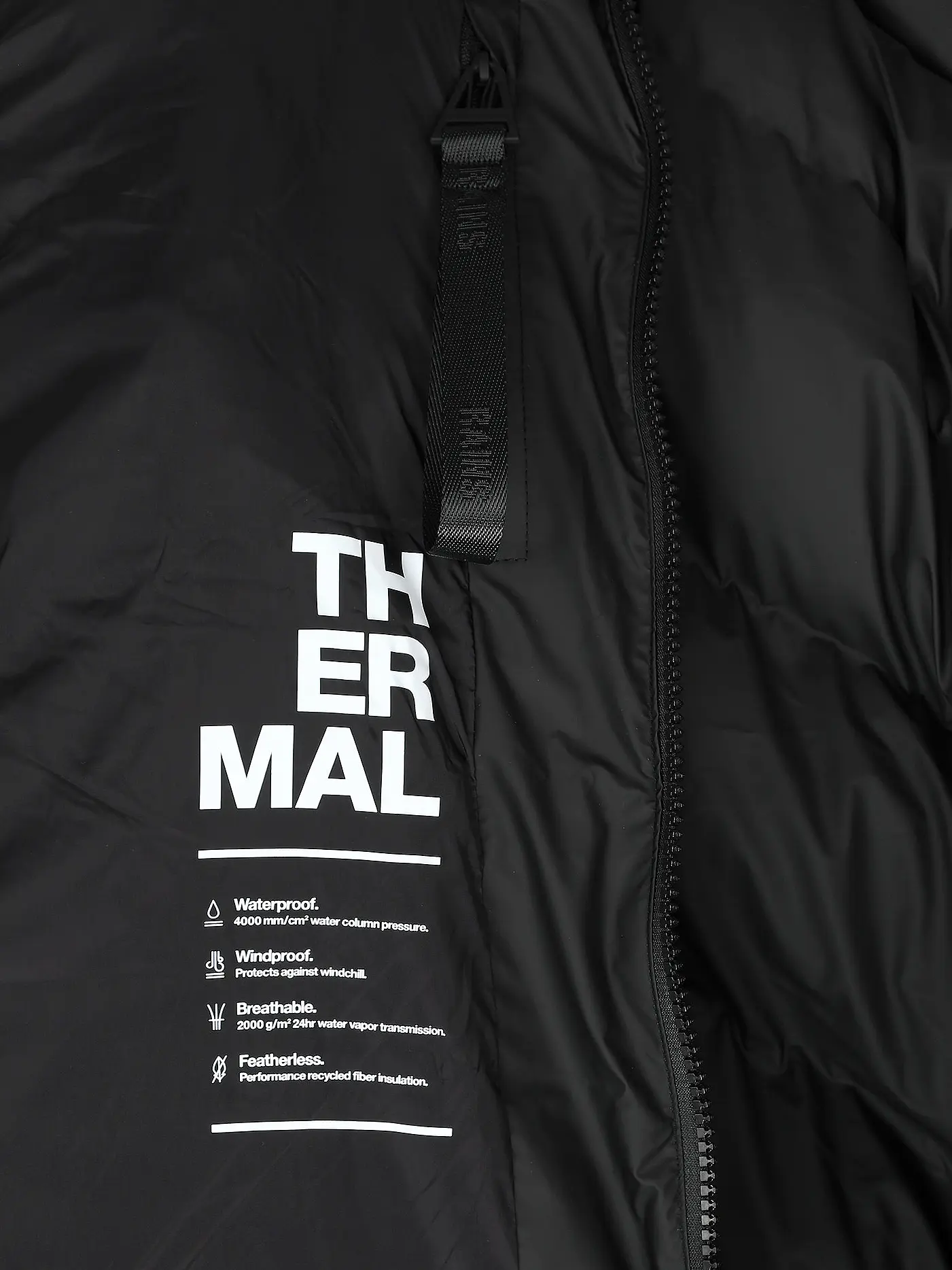 RAINS | Steppjacke | schwarz
