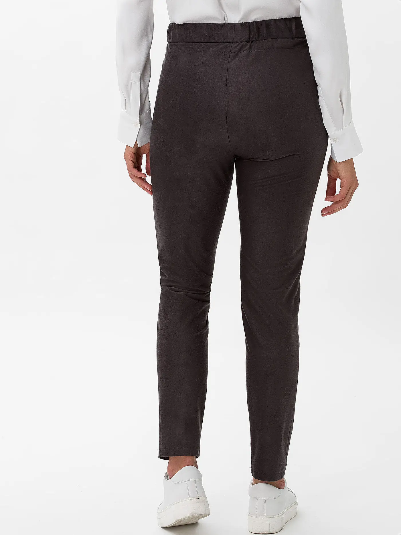 RAPHAELA BY BRAX | Hose Jogging Fit PEGGY | grau