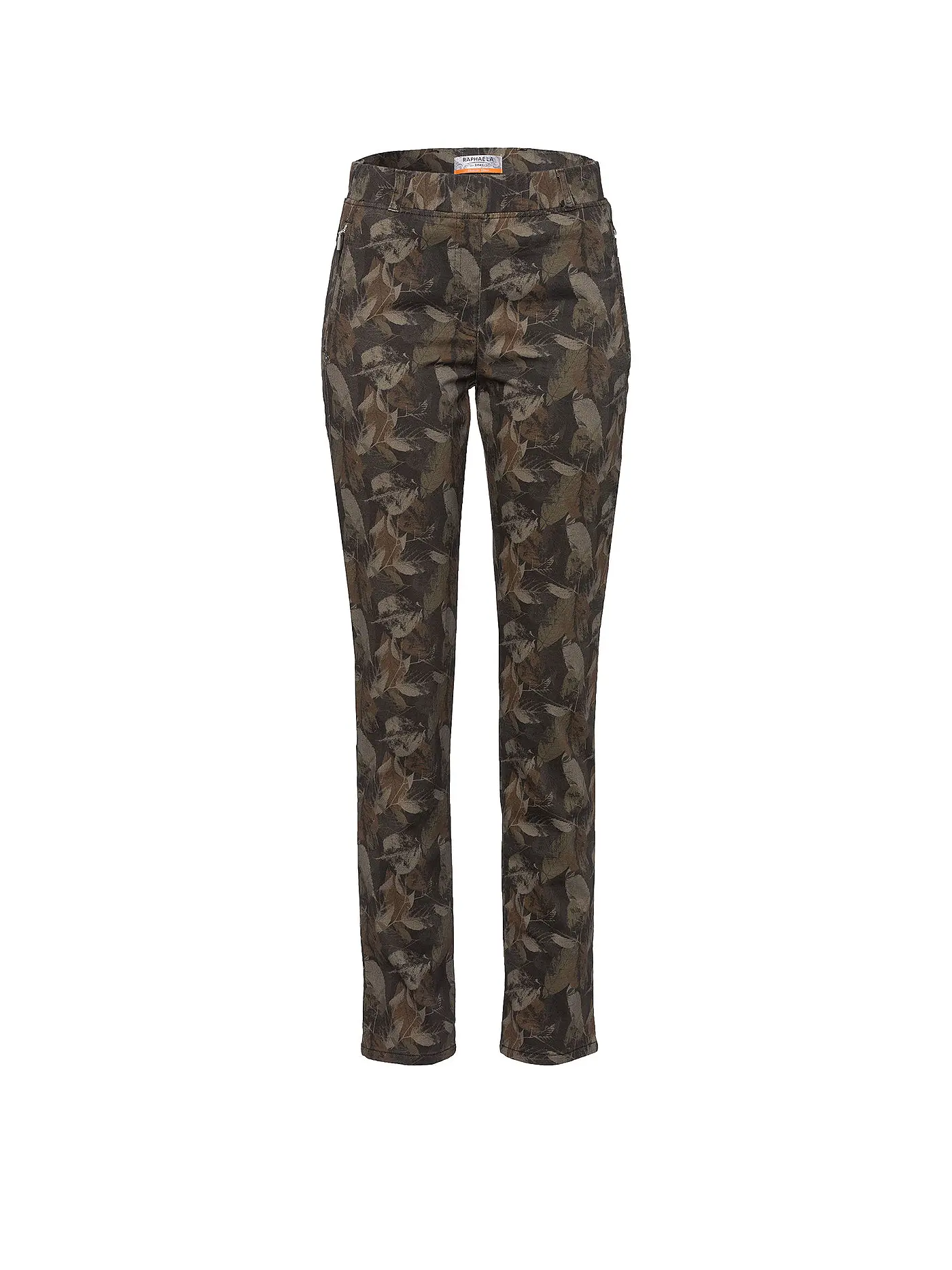RAPHAELA BY BRAX | Hose Slim Fit LAVINA ZIP | olive