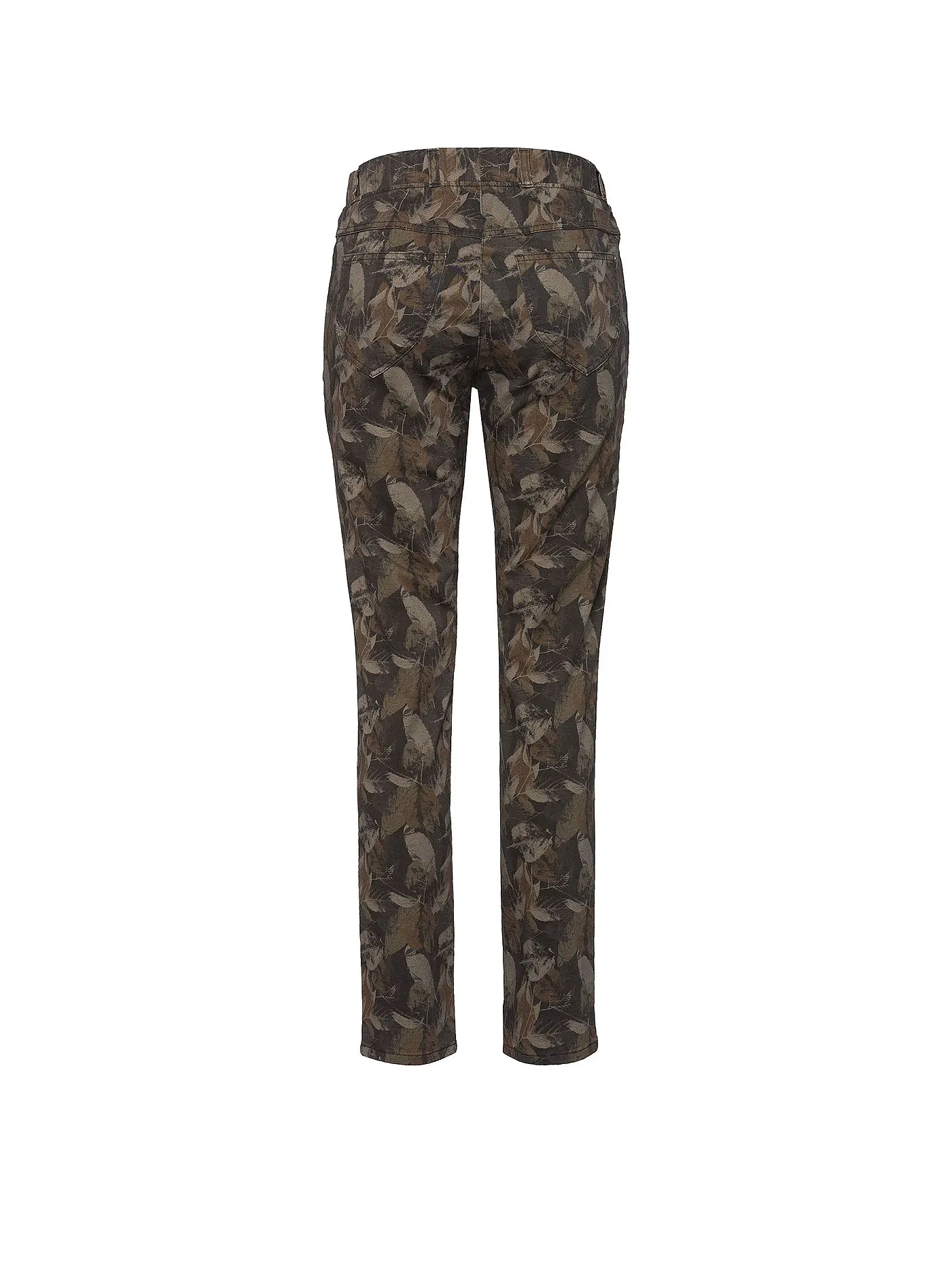RAPHAELA BY BRAX | Hose Slim Fit LAVINA ZIP | olive