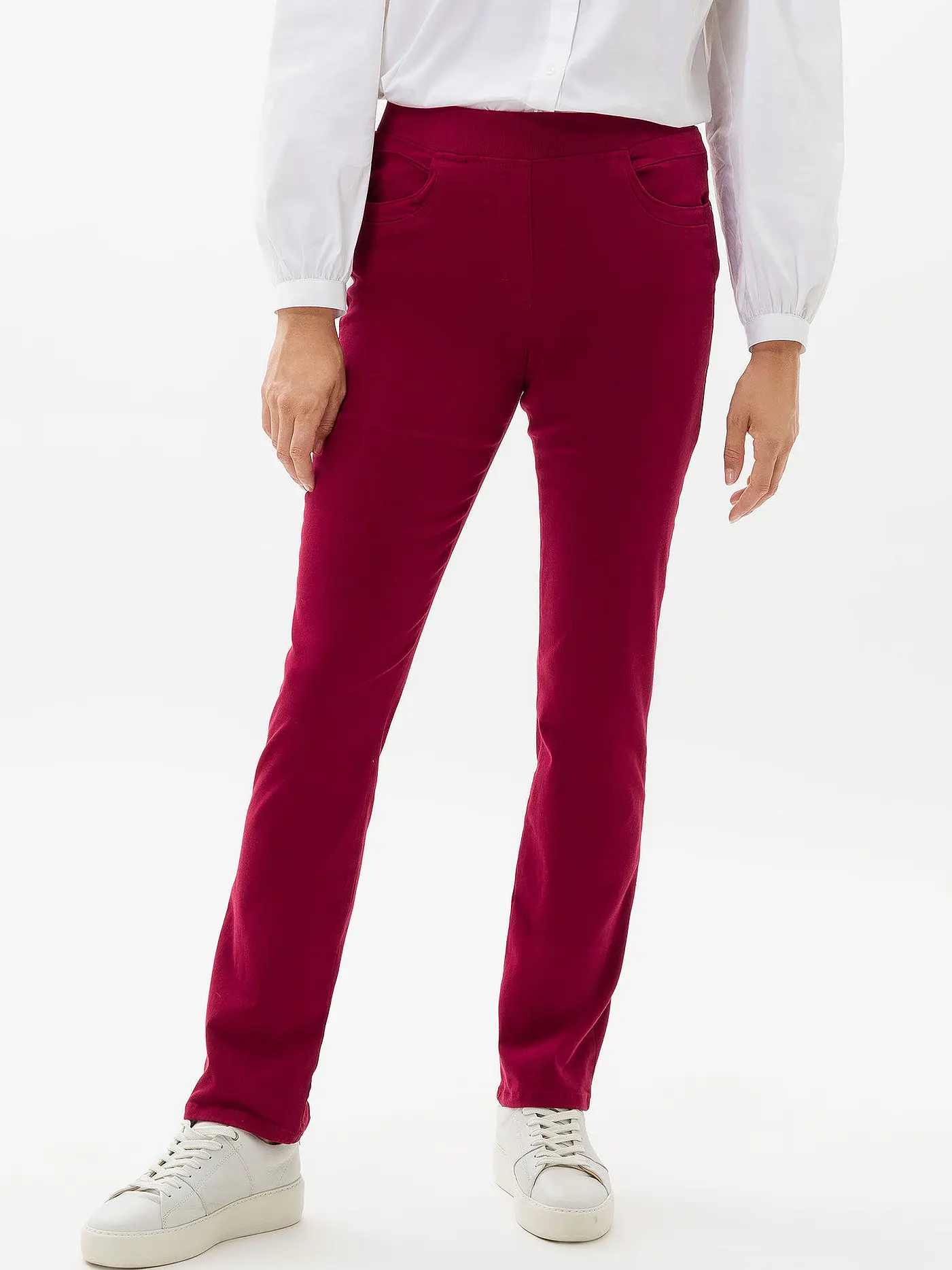 RAPHAELA BY BRAX | Hose Slim Fit PAMINA FUN  | rot