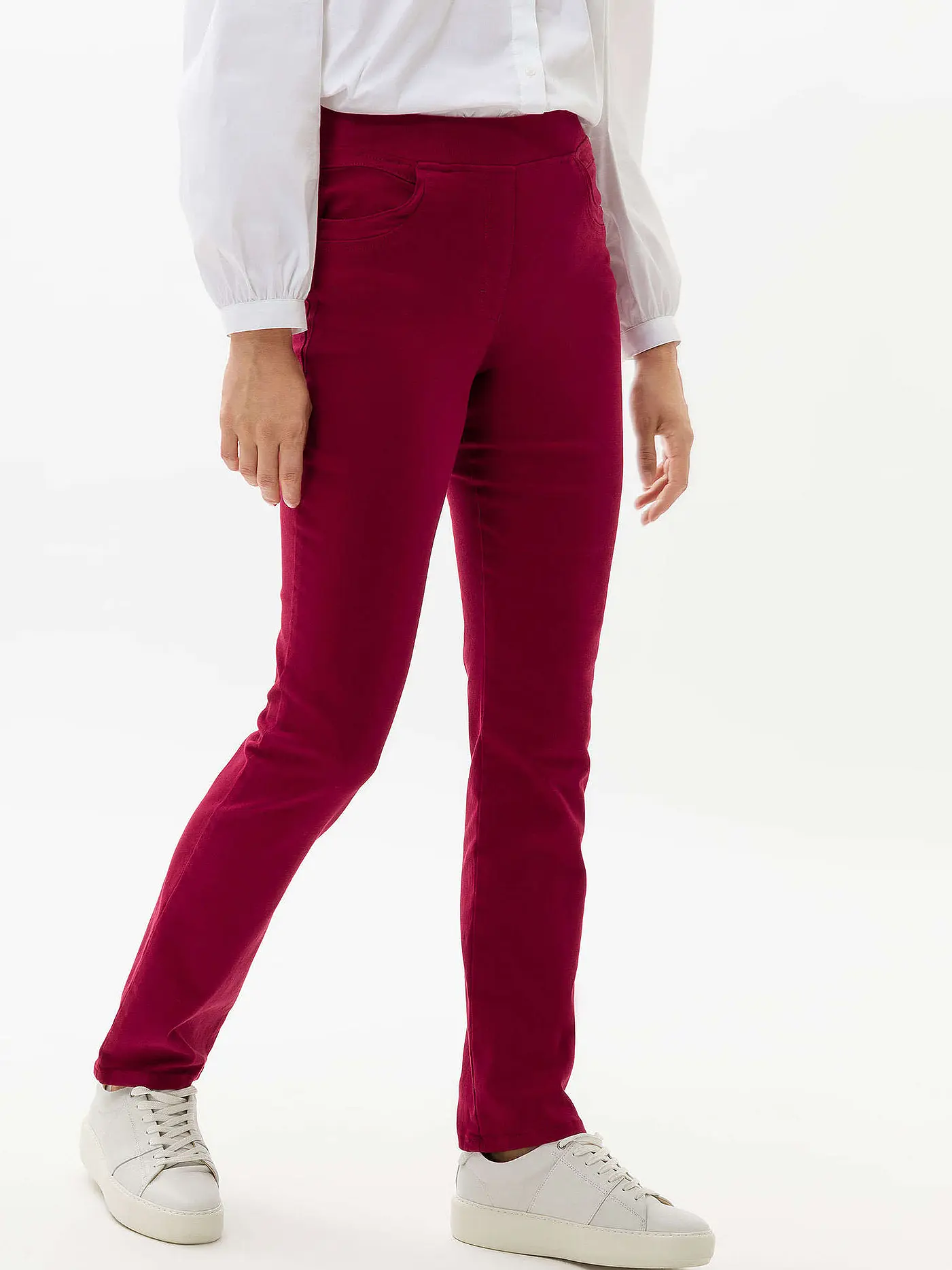 RAPHAELA BY BRAX | Hose Slim Fit PAMINA FUN  | rot