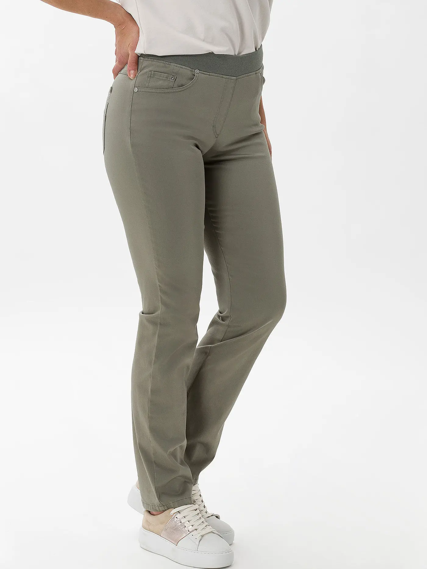 RAPHAELA BY BRAX | Hose Slim Fit PAMINA | olive