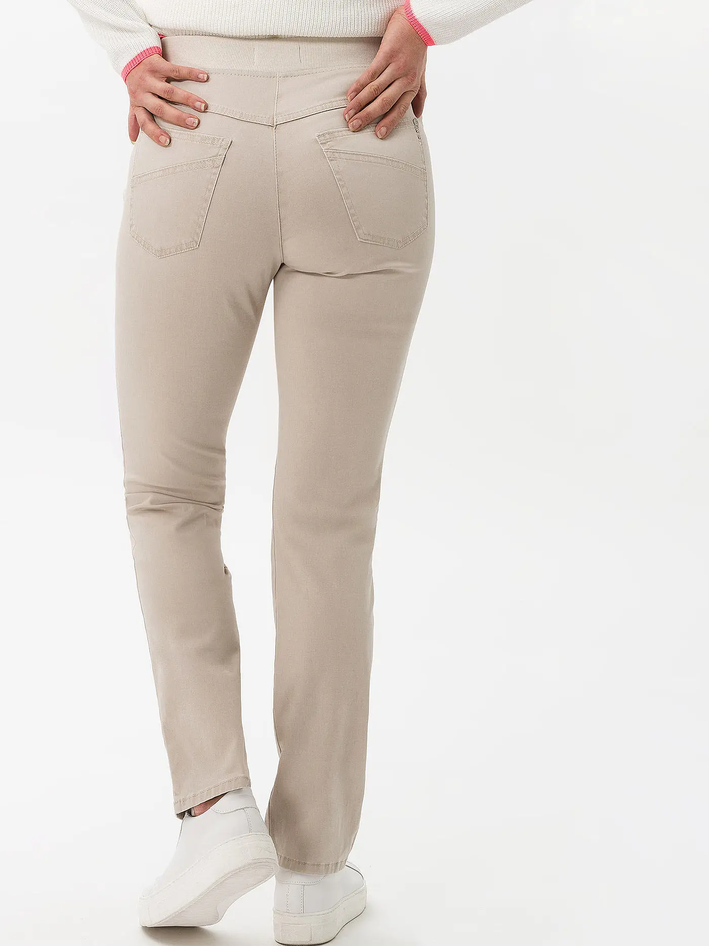 RAPHAELA BY BRAX | Jeans Slim Fit PAMINA | grau