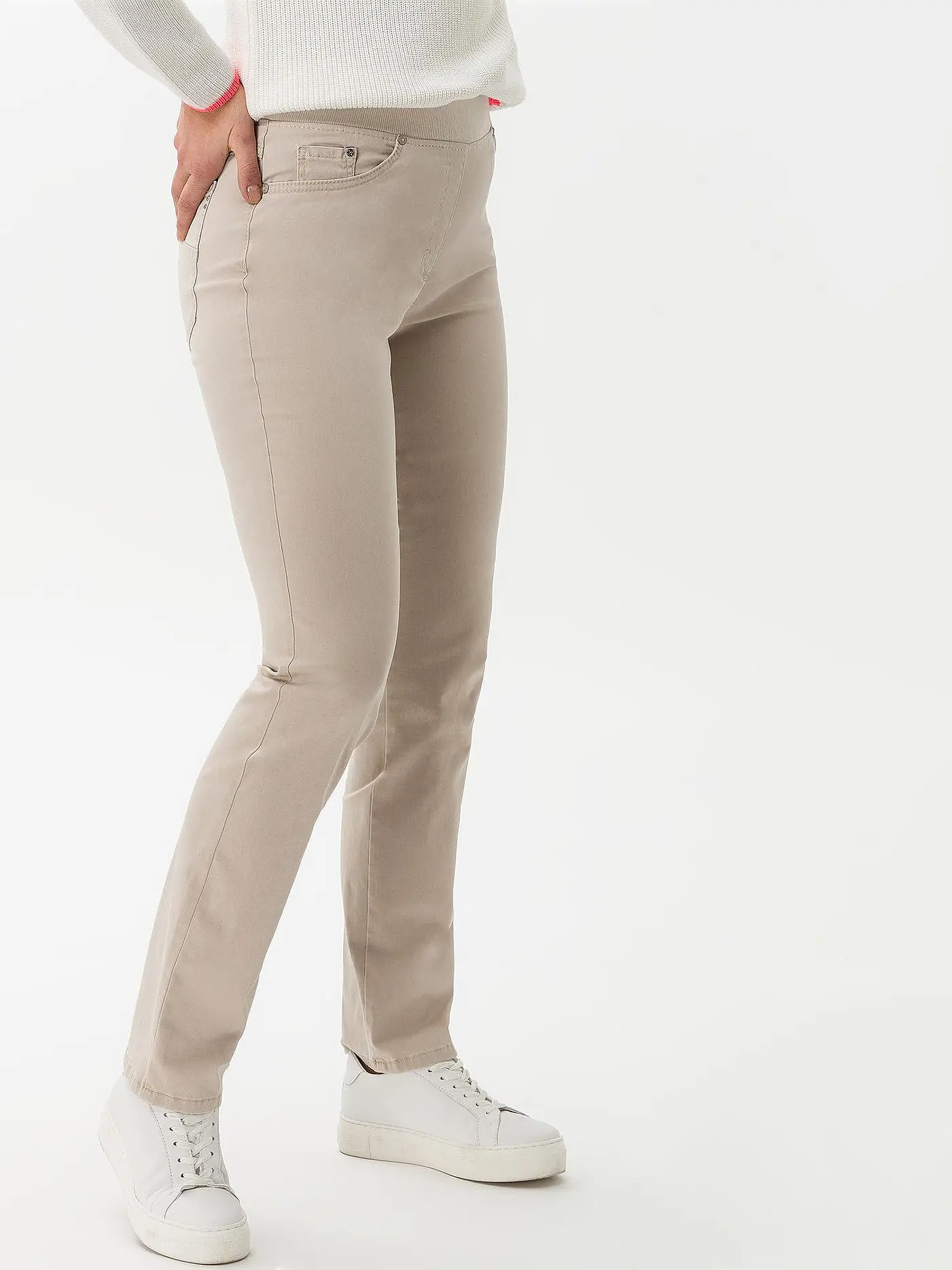 RAPHAELA BY BRAX | Jeans Slim Fit PAMINA | grau