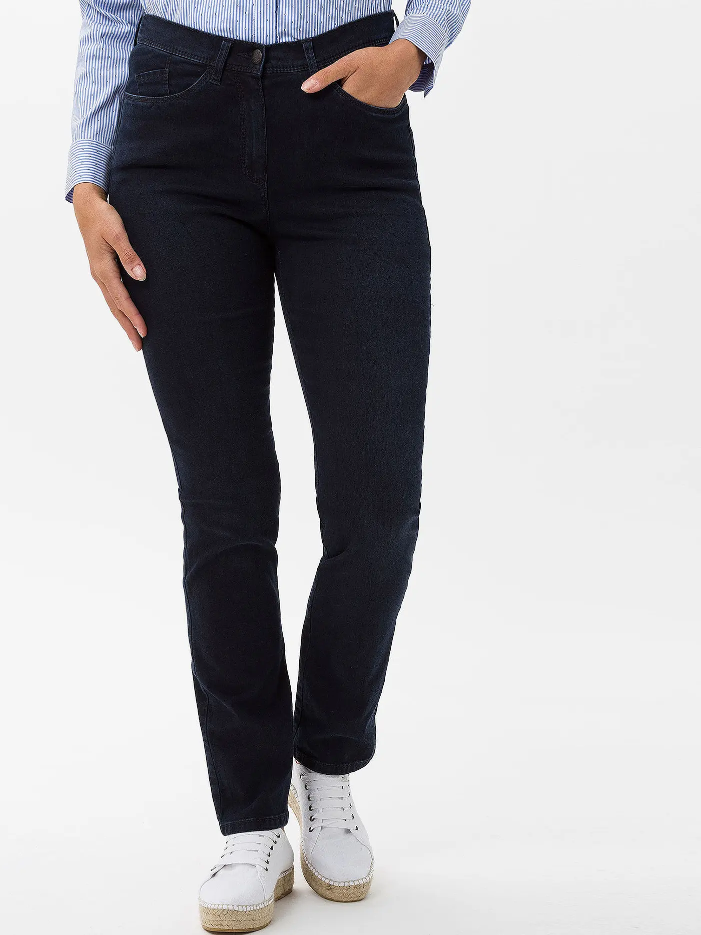 RAPHAELA BY BRAX | Jeans Super Slim Fit LAURA SLASH | blau