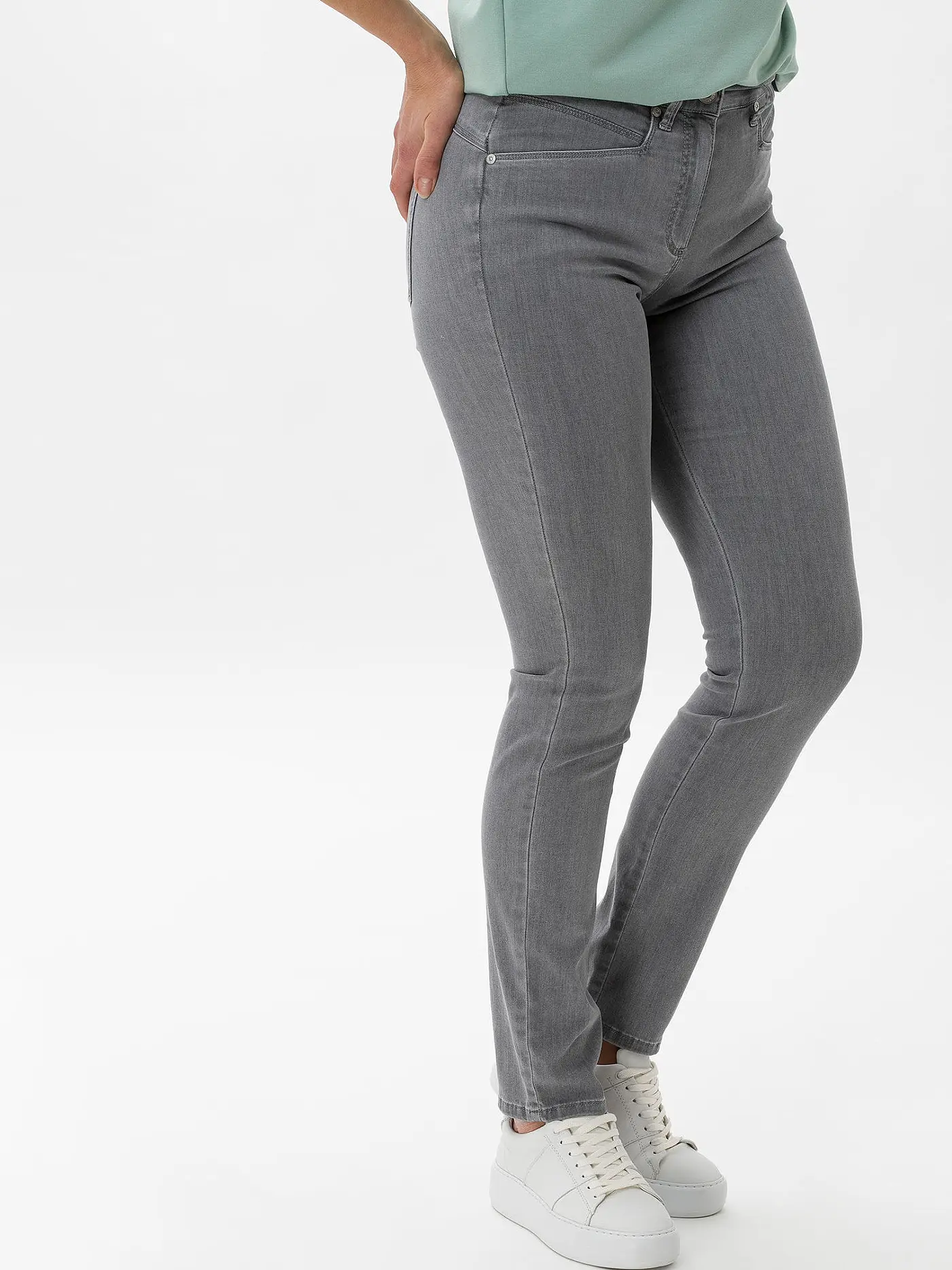 RAPHAELA BY BRAX | Jeans Super Slim Fit LUCA | grau
