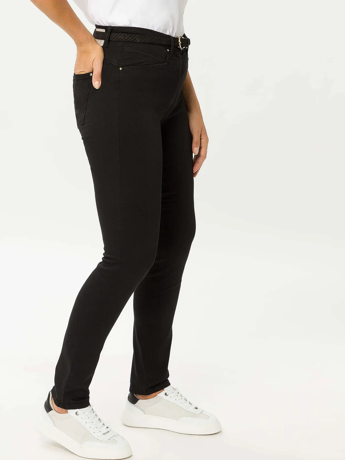 RAPHAELA BY BRAX | Jeans Super Slim Fit LUCA | schwarz