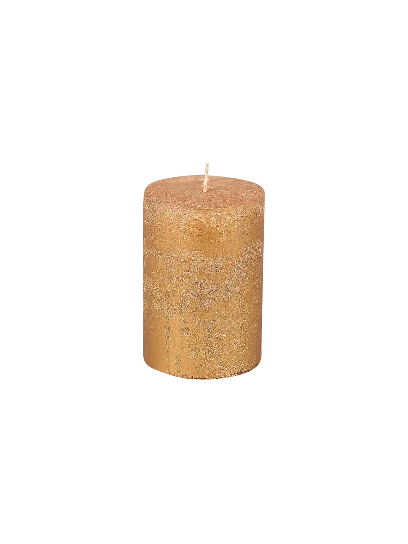 RASTELI | Rustike Kerze - Luz Your Senses 7x10cm Rot | gold