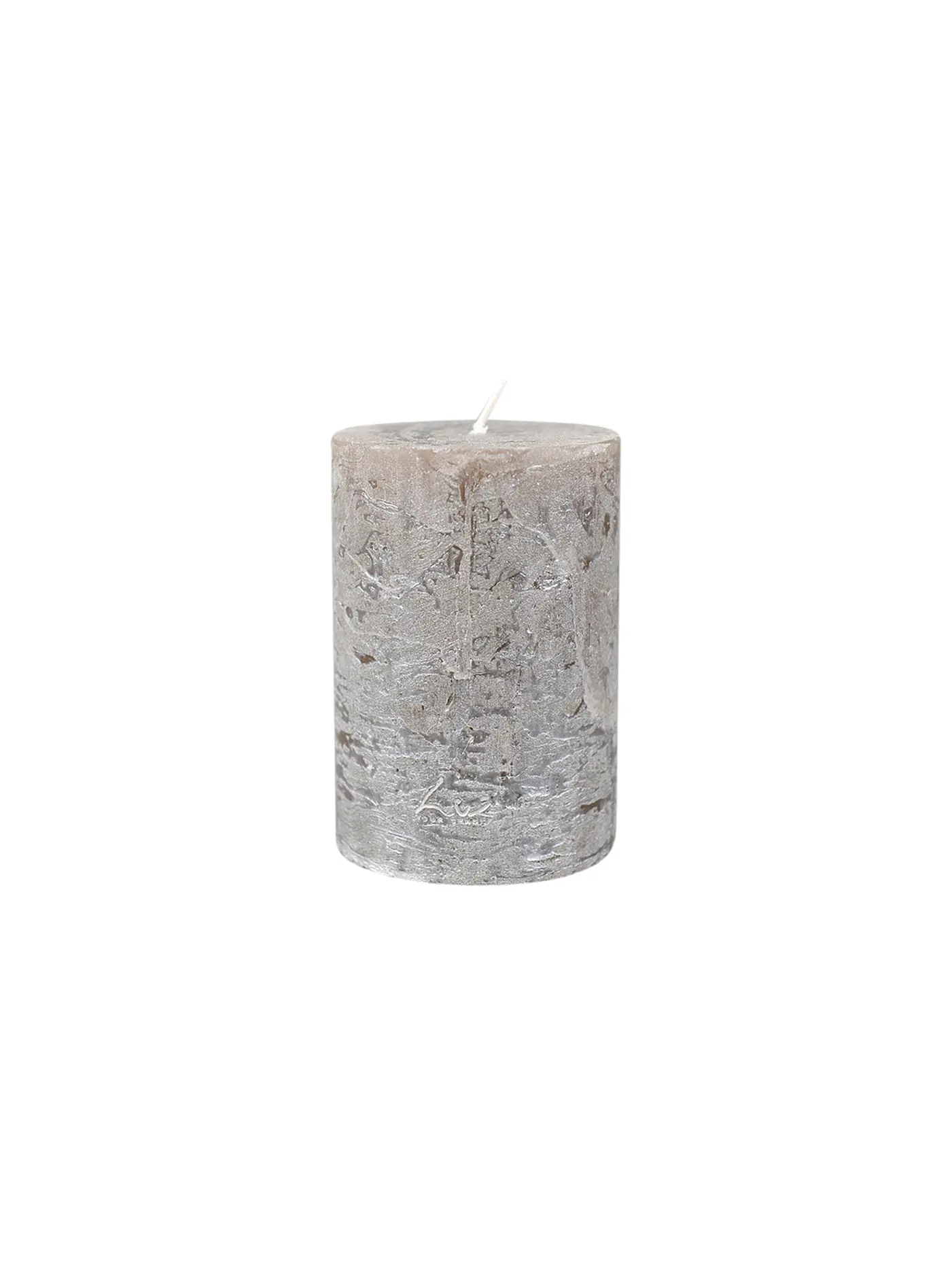 RASTELI | Rustike Kerze - Luz Your Senses 7x10cm Rot | silber
