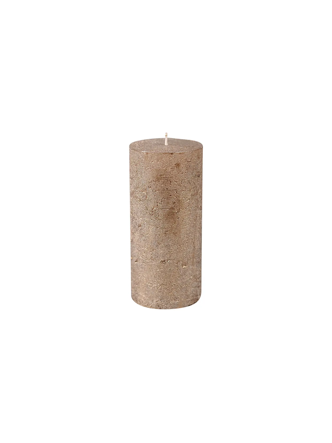RASTELI | Rustike Kerze - Luz Your Senses 7x15cm Rot | gold