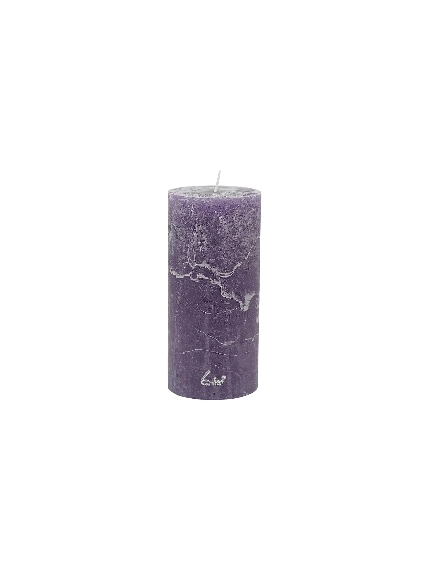 RASTELI | Stumpenkerze Rustik 7x15cm Luz Your Senses Patrician Purple | lila