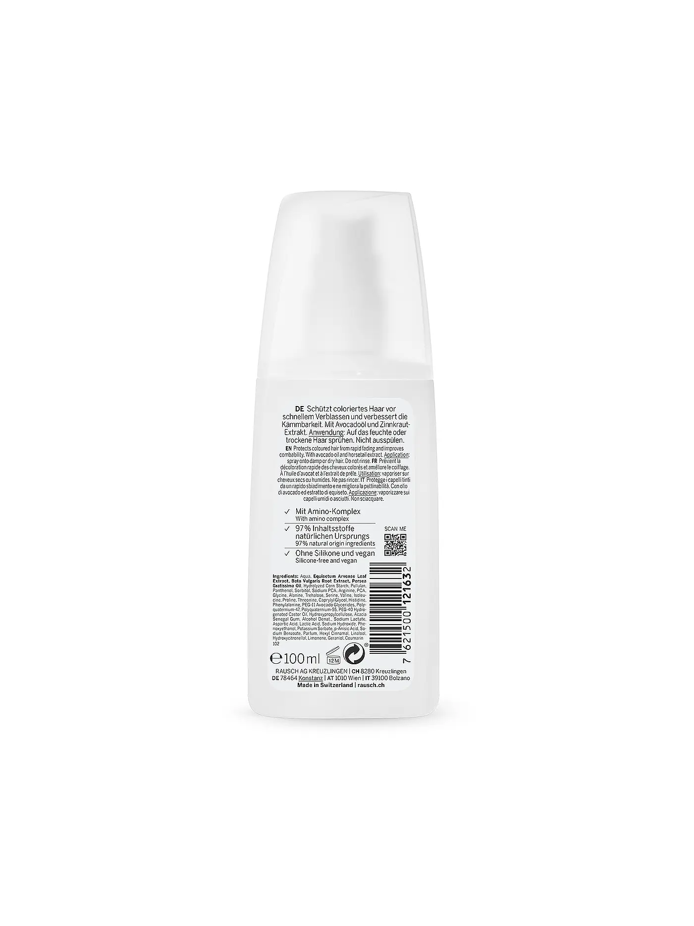RAUSCH | Farbschutz-Spray mit Avocado 100ml | keine Farbe