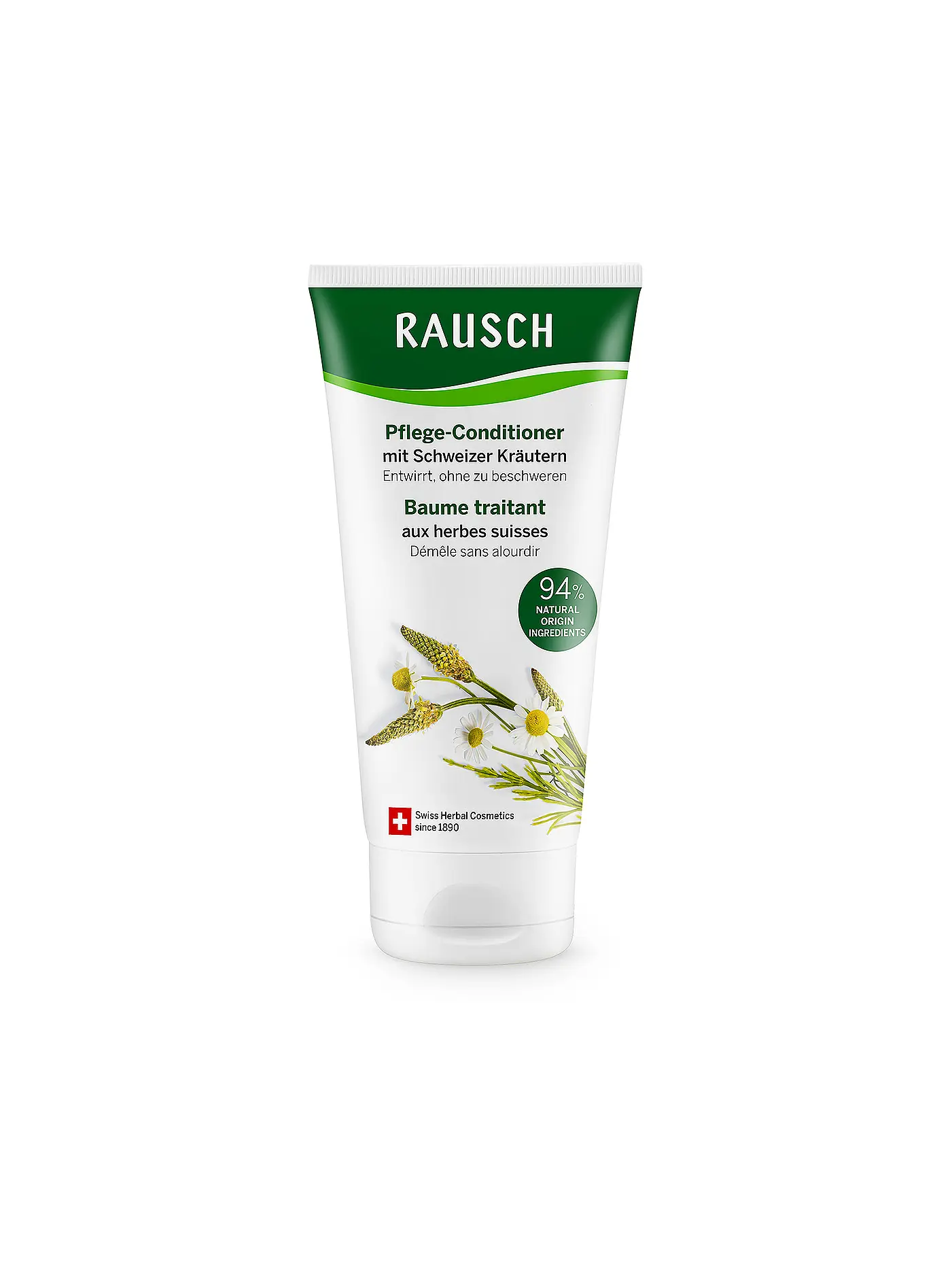 RAUSCH | Pflege-Conditioner mit Schweizer Kräutern 150ml | keine Farbe