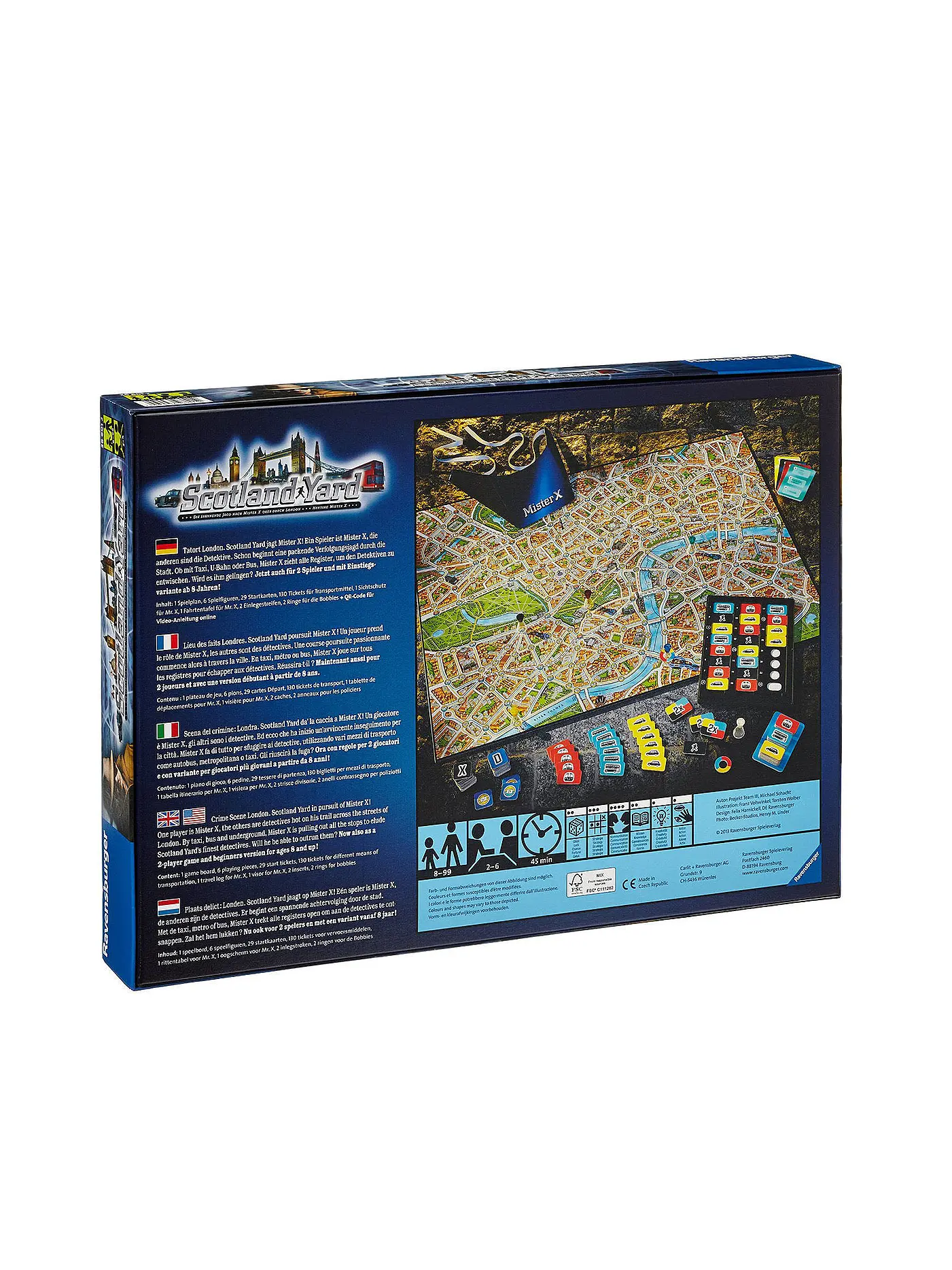 RAVENSBURGER | Brettspeil - Scotland Yard Relaunch | keine Farbe