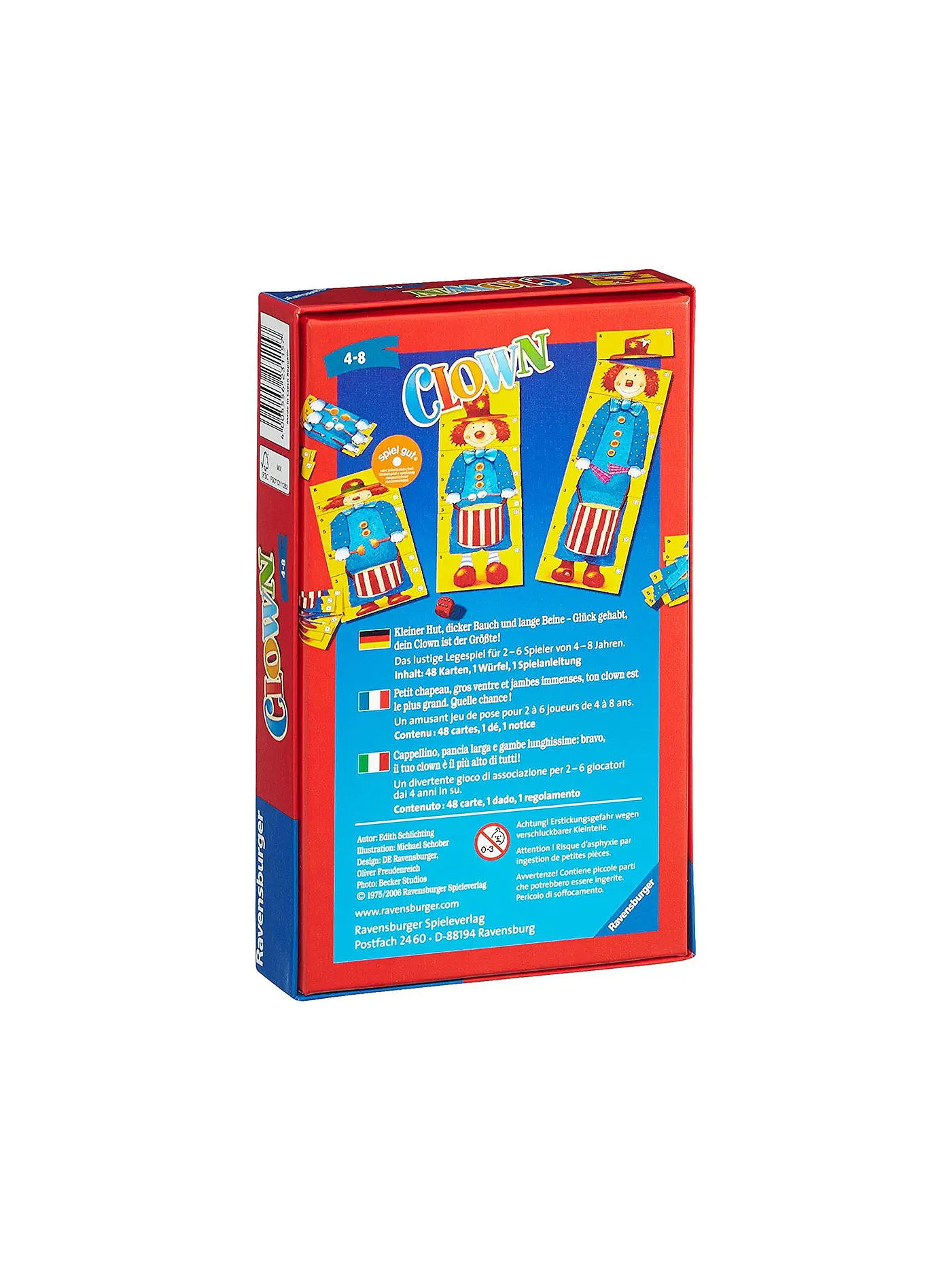 RAVENSBURGER | Clown - Mitbringspiel  | keine Farbe
