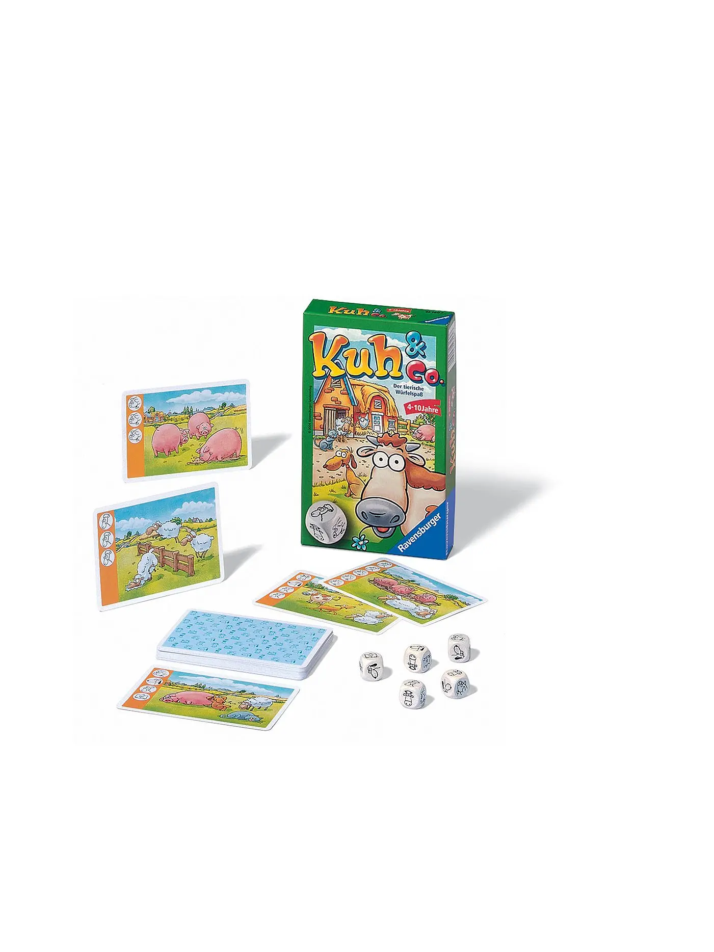 RAVENSBURGER | Kuh und Co - Mitbringspiel  | keine Farbe