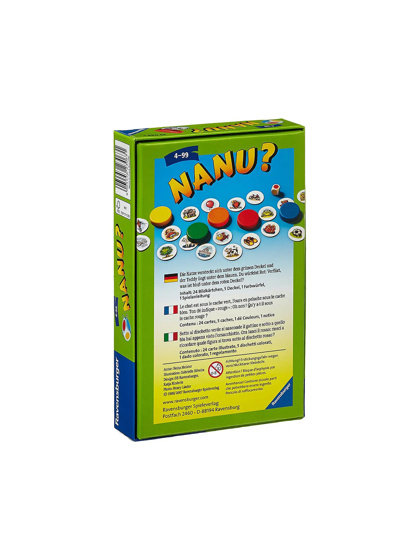 RAVENSBURGER | Nanu - Mitbringspiel  | keine Farbe