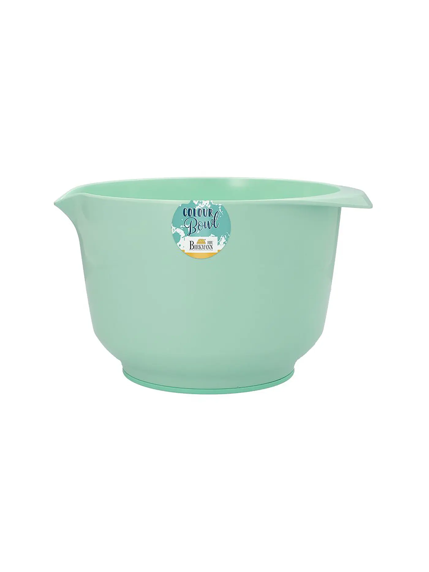 RBV BIRKMANN | Rühr- & Servierschüssel 3L Colour Bowl Weiss | türkis