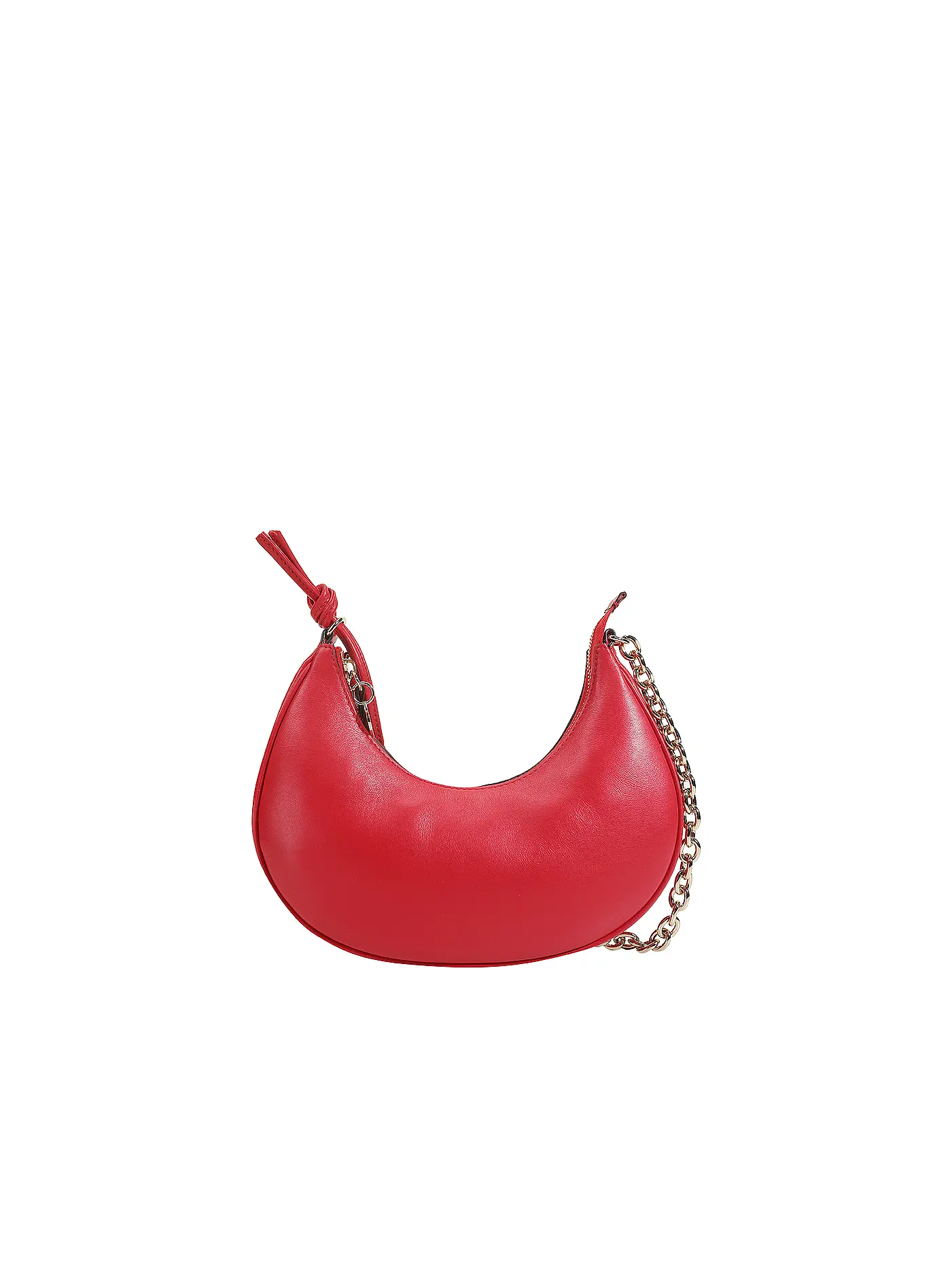 RED Valentino | Ledertasche Hobo  | rot