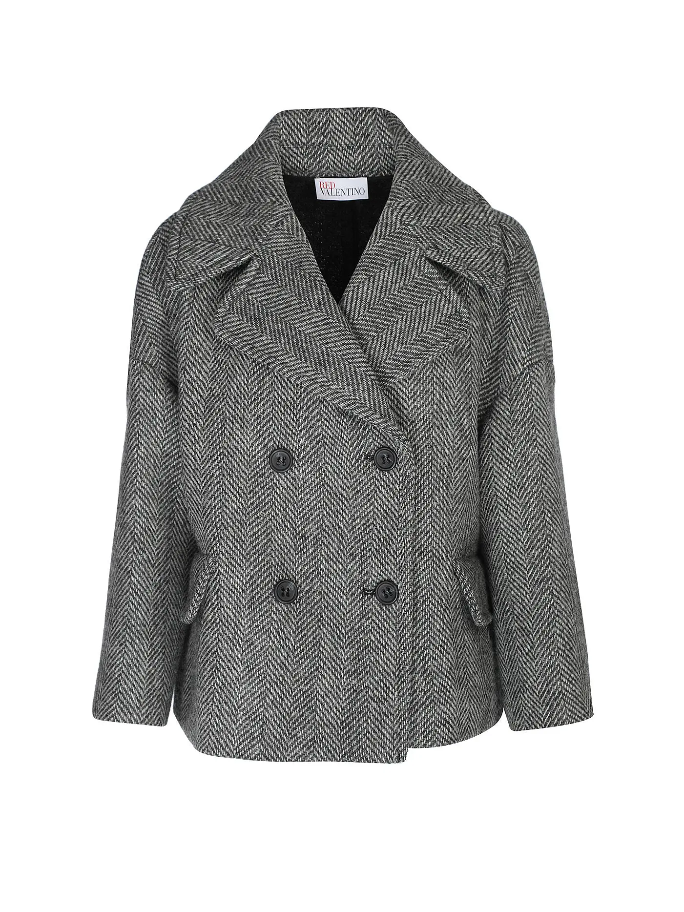 RED Valentino | Wolljacke | schwarz