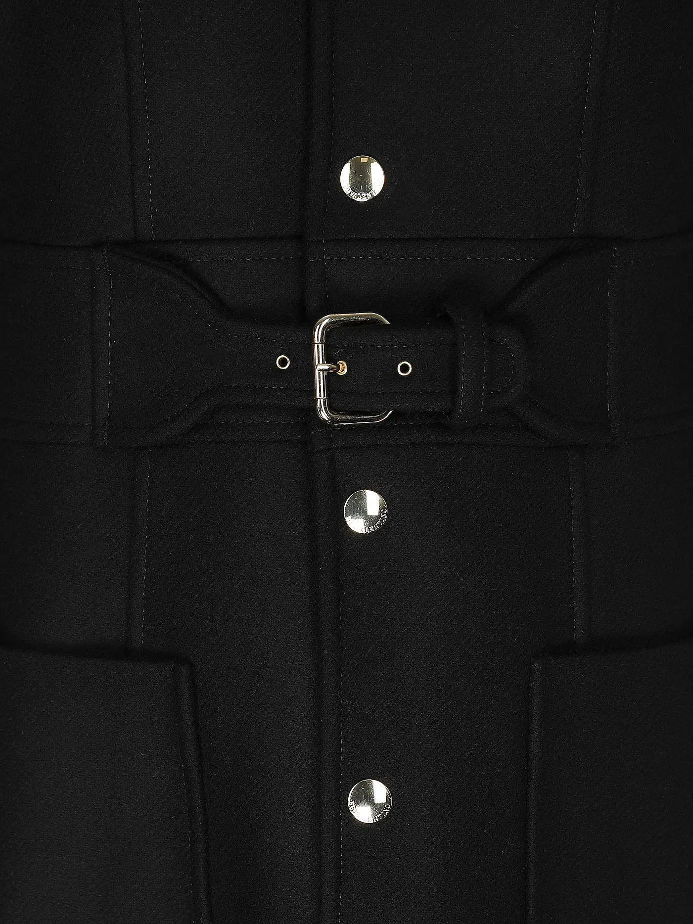 RED Valentino | Wollmantel | schwarz