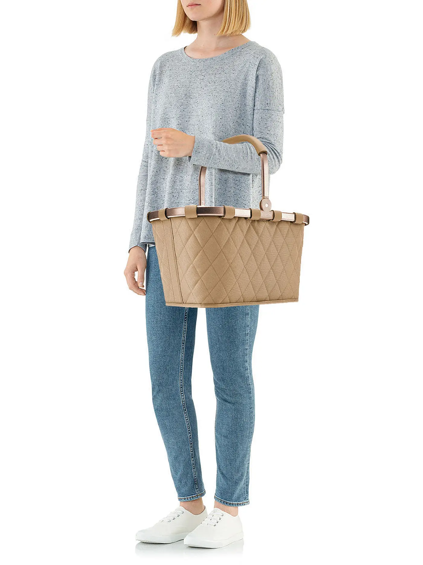 REISENTHEL | Carrybag RHOMBUS Ginger  | camel