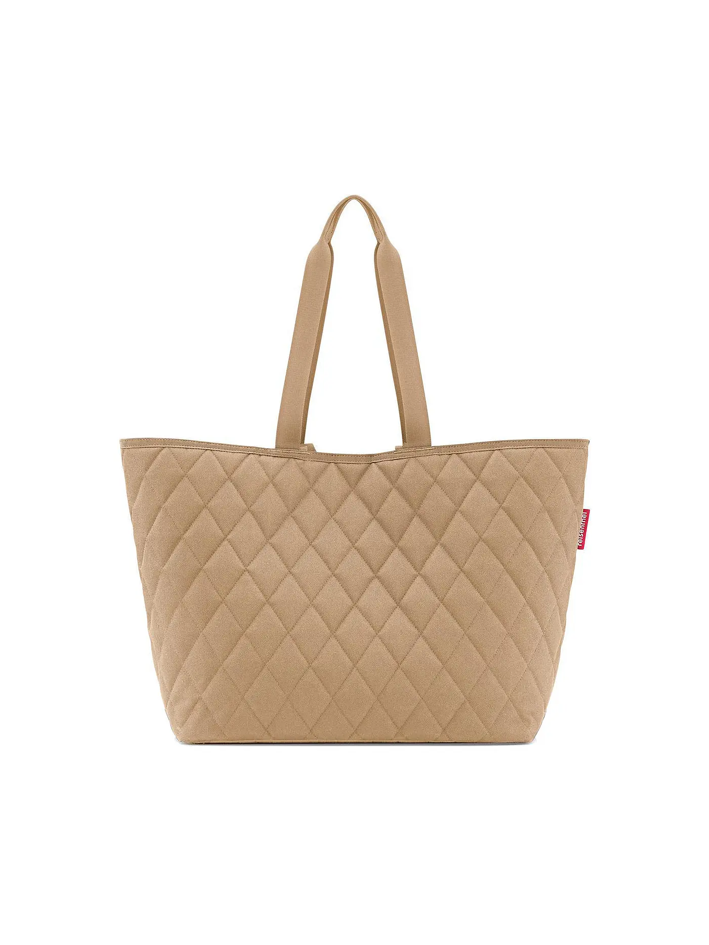 REISENTHEL | Classic Shopper XL RHOMBUS Ginger | camel