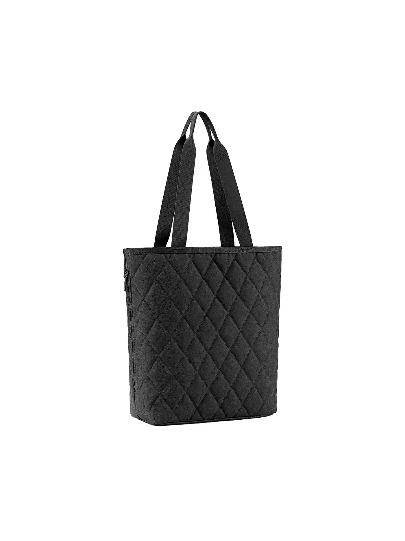 REISENTHEL | Shopper CLASSIC M Rhombus 40x35cm Schwarz / Stepp | schwarz
