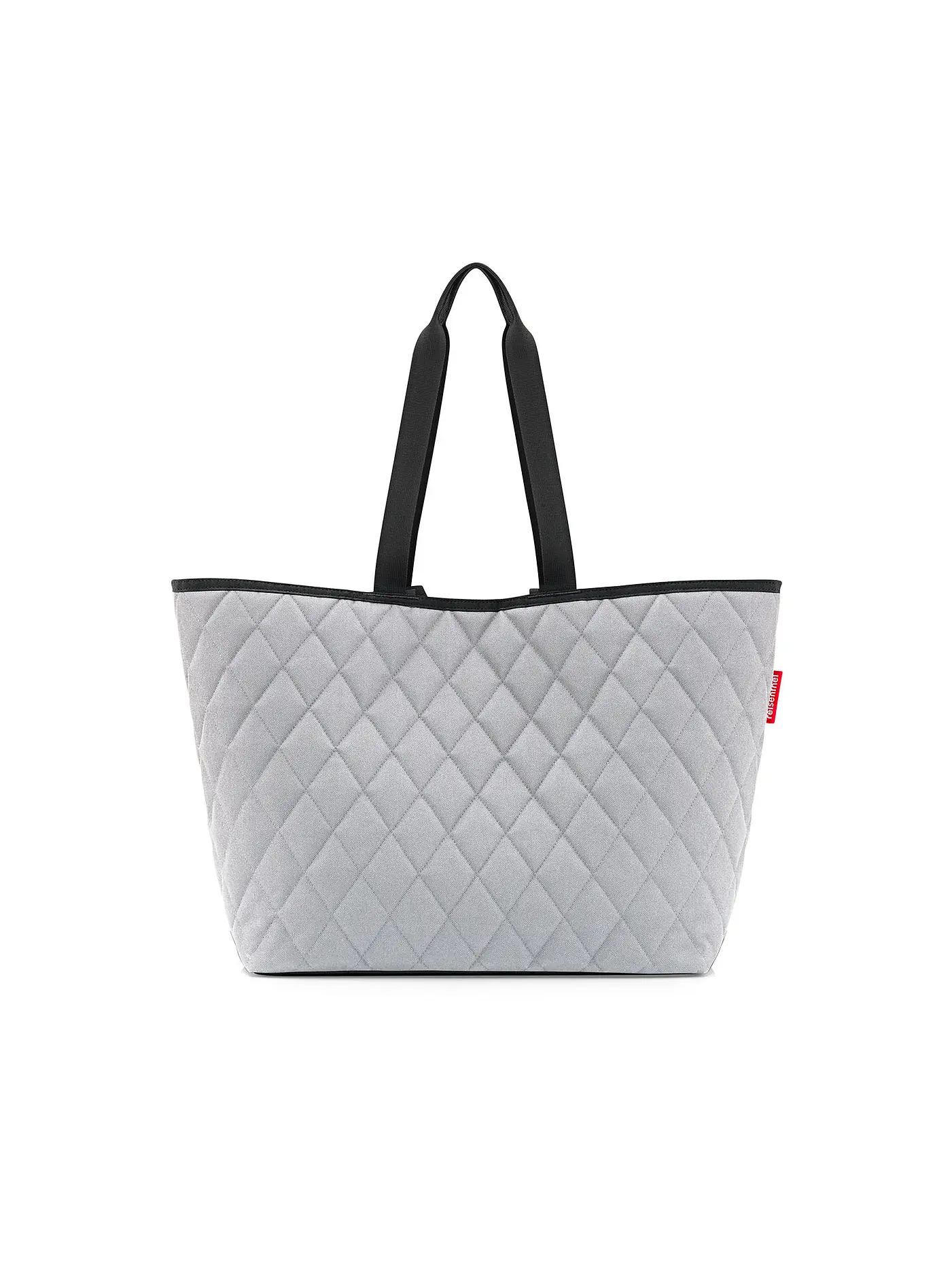 REISENTHEL | Shopper CLASSIC RHOMBUS XL light grey | hellgrau