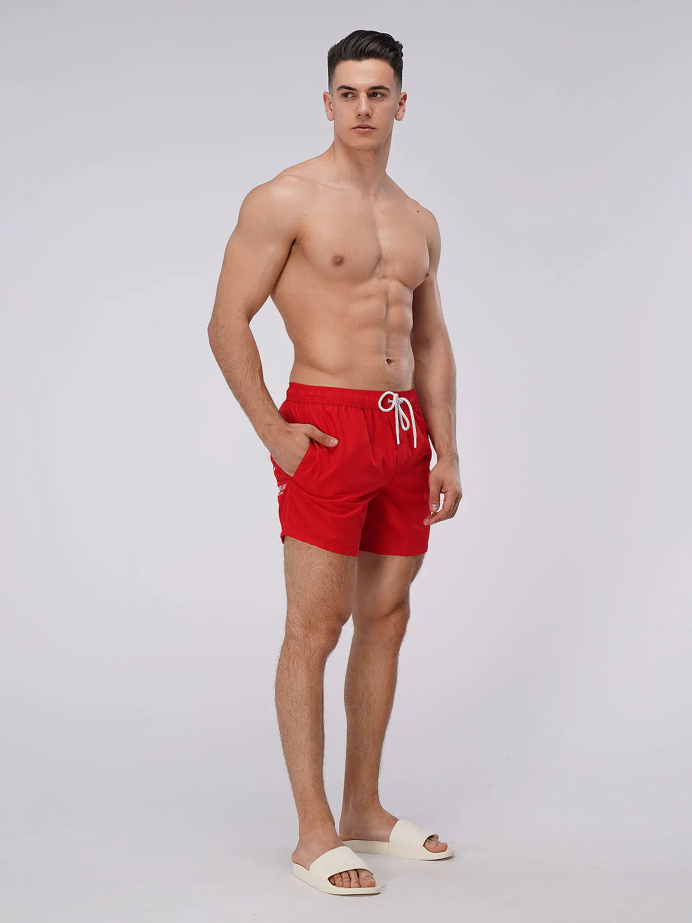 REPLAY | Badeshorts | rot
