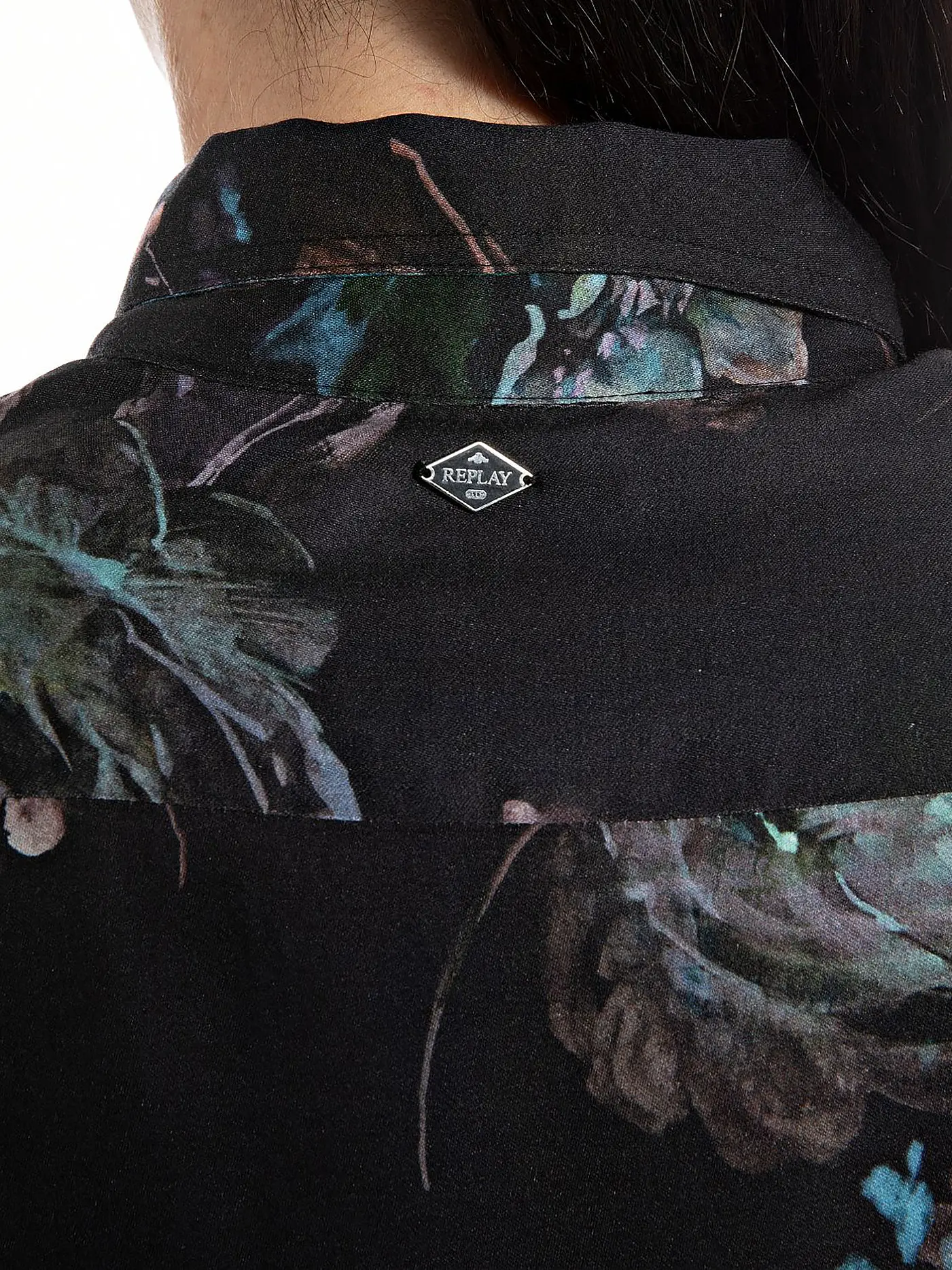 REPLAY | Bluse  | schwarz