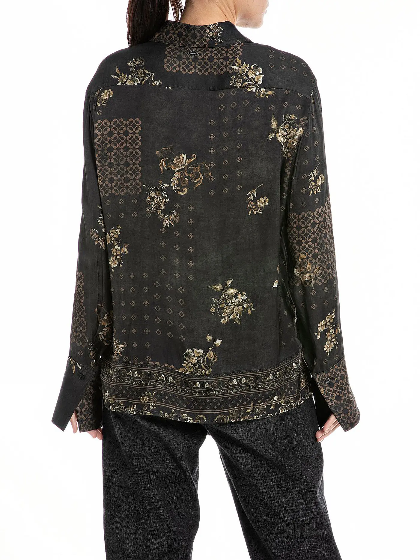 REPLAY | Bluse | schwarz