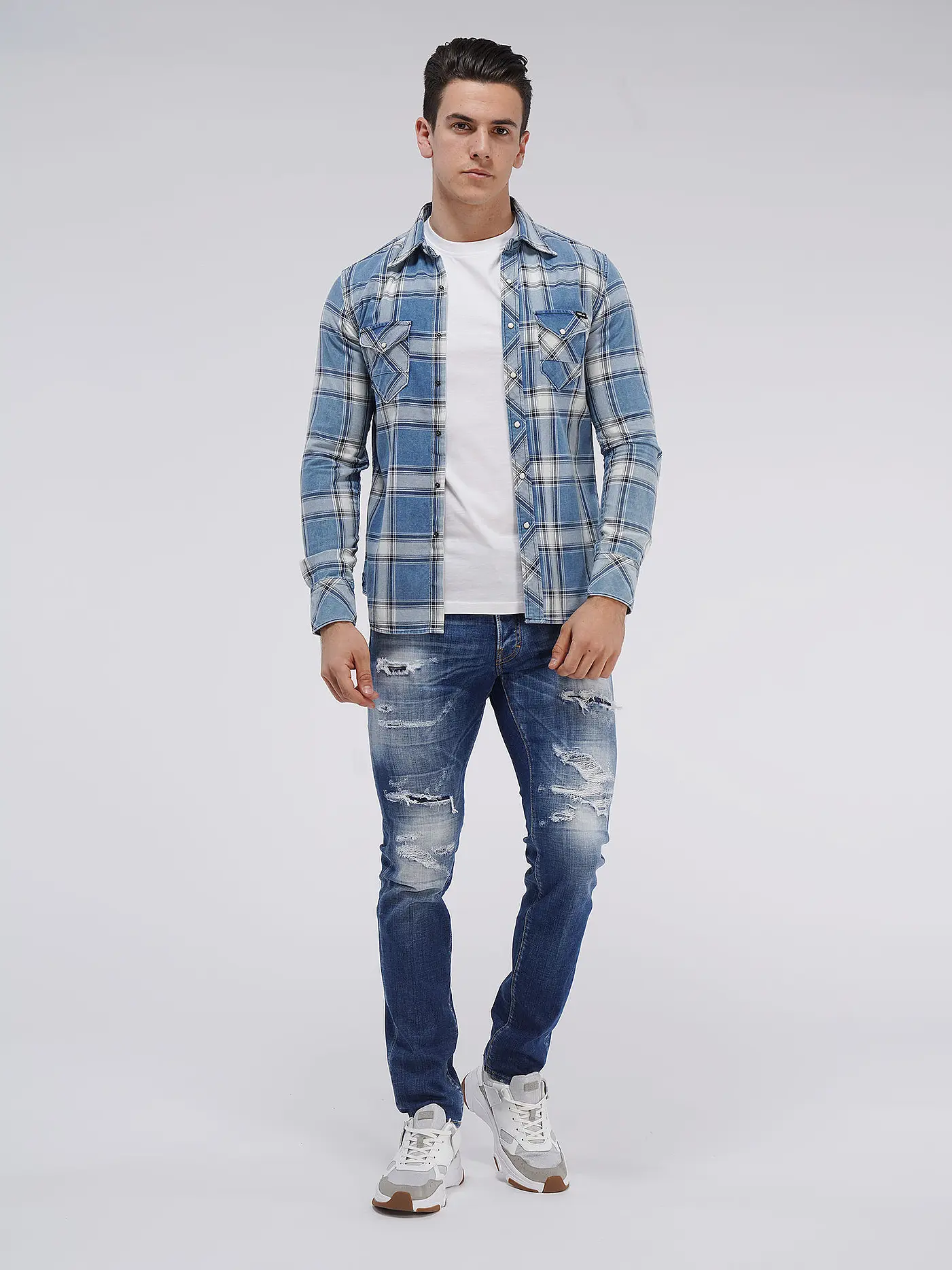 REPLAY | Hemd  | blau