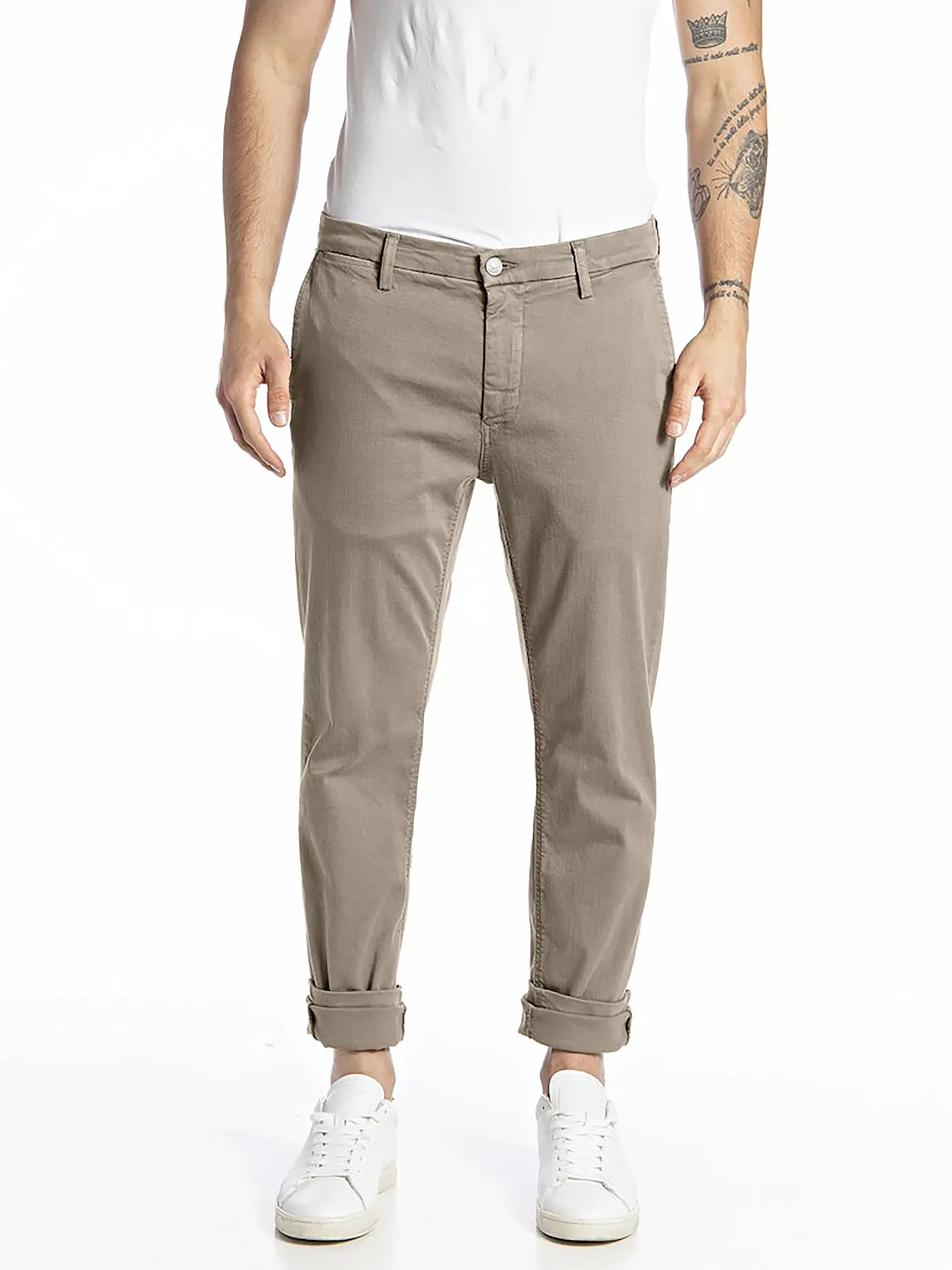 REPLAY | Jeans "Zeumar - Hyperflex" | creme