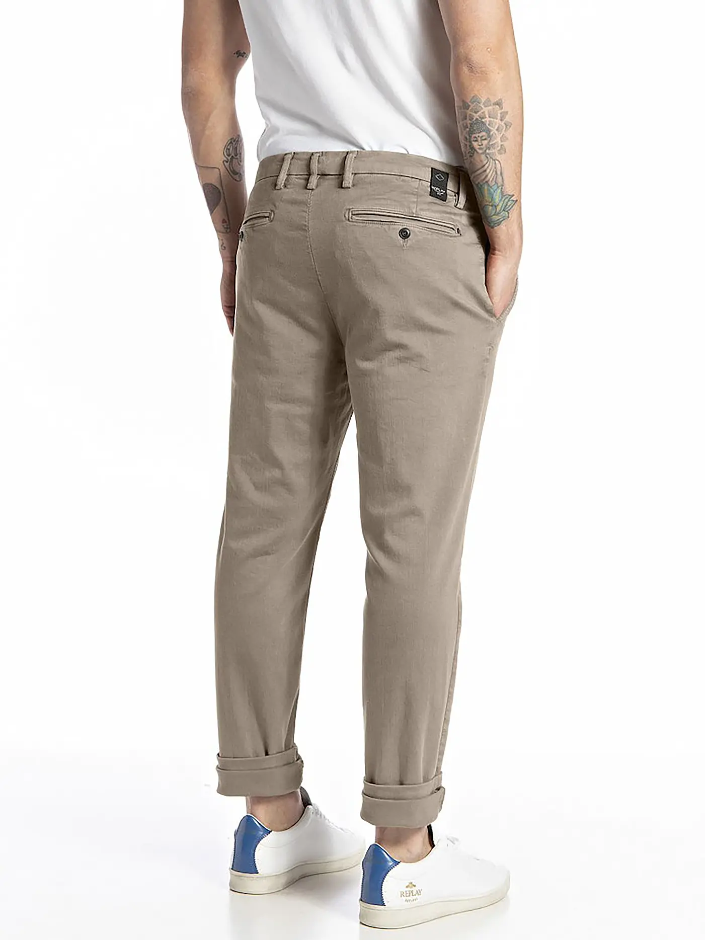 REPLAY | Jeans "Zeumar - Hyperflex" | creme