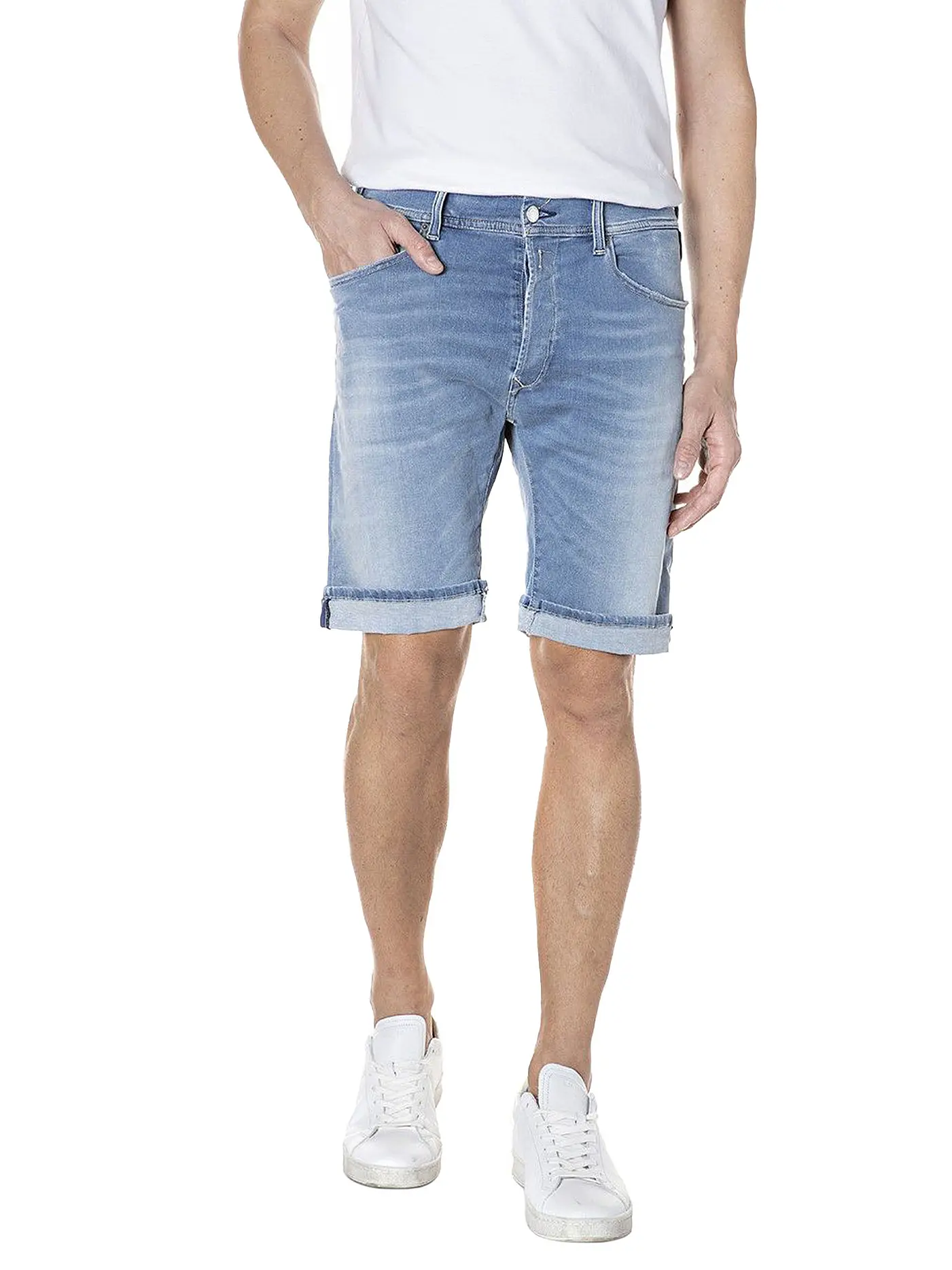 REPLAY | Jeans Shorts New Anbass  | blau